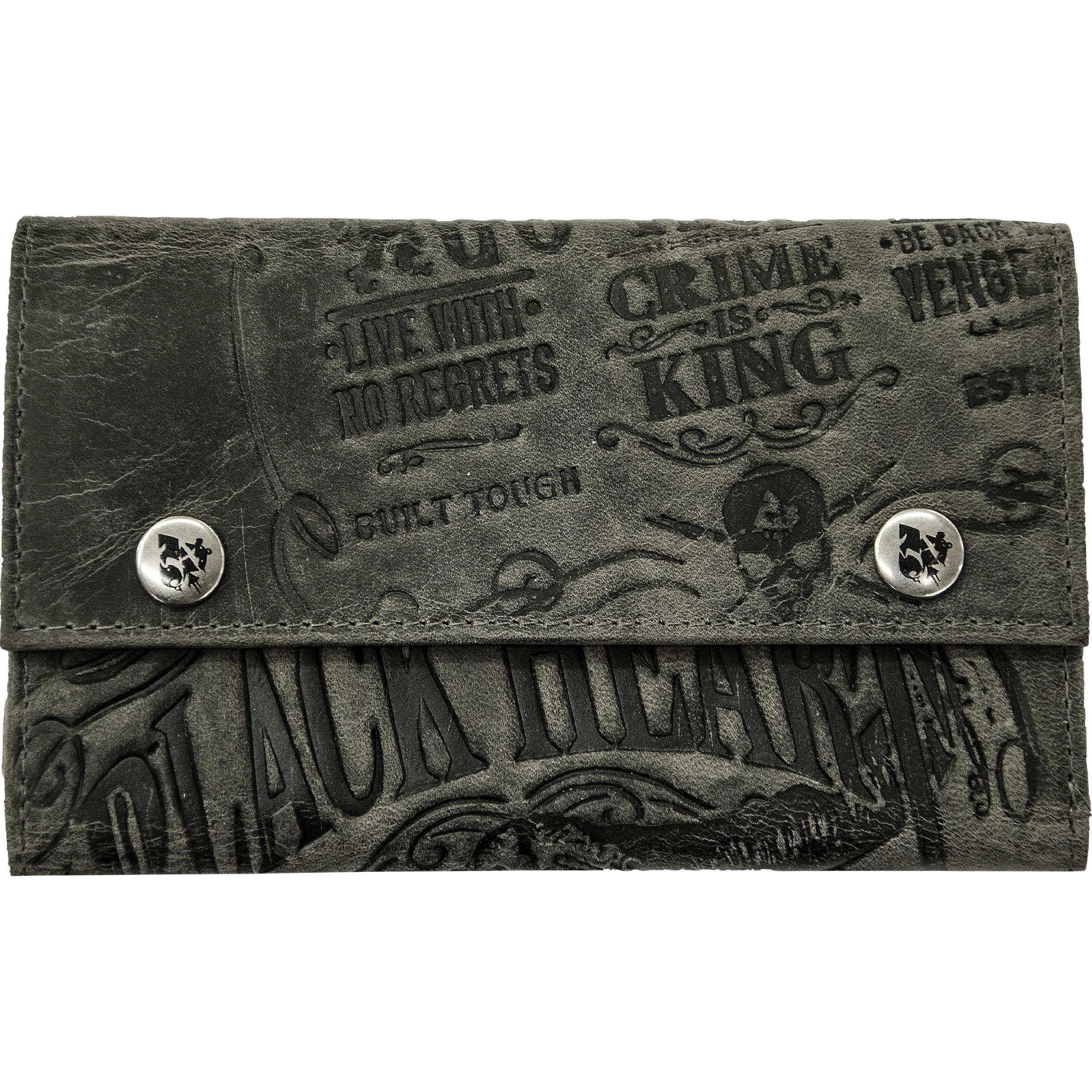 Jack's Inn 54-Börse quer mit Kette "Black Brandy"-5726991207005000