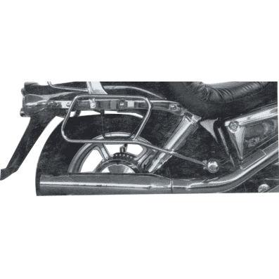 Hepco & Becker Packtaschenhalter chrom für Honda VT 1100 C Shadow SC18 - Motorradzubehör - Motorradgepäck