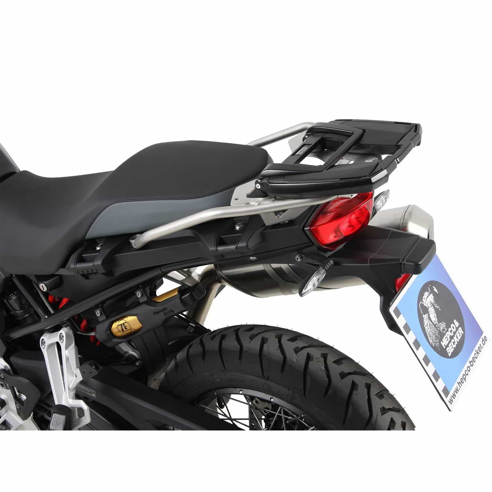 Hepco & Becker Gepäckträger Easyrack schwarz für BMW F 800 GS 2024- mit Ede - Motorradzubehör - Motorradgepäck