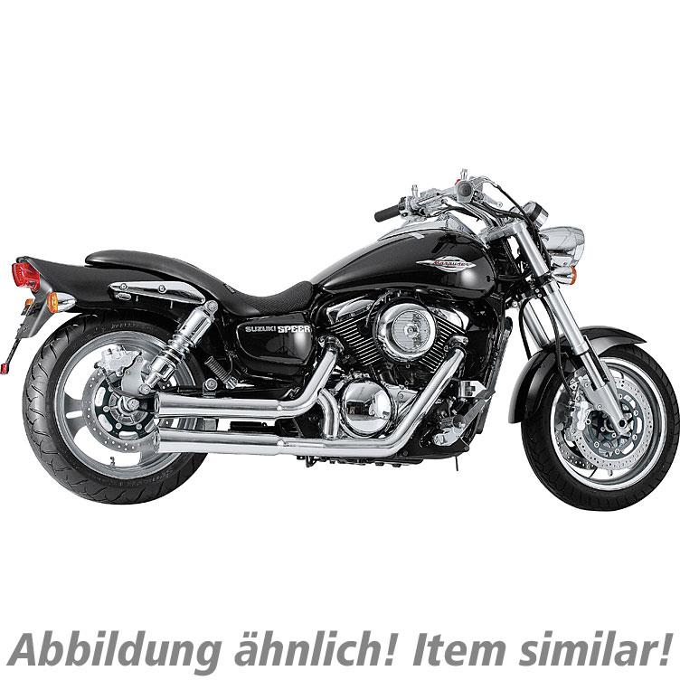 Falcon Double Groove Auspuff 2-2 Suzuki C/M/VL 800 Intruder poliert