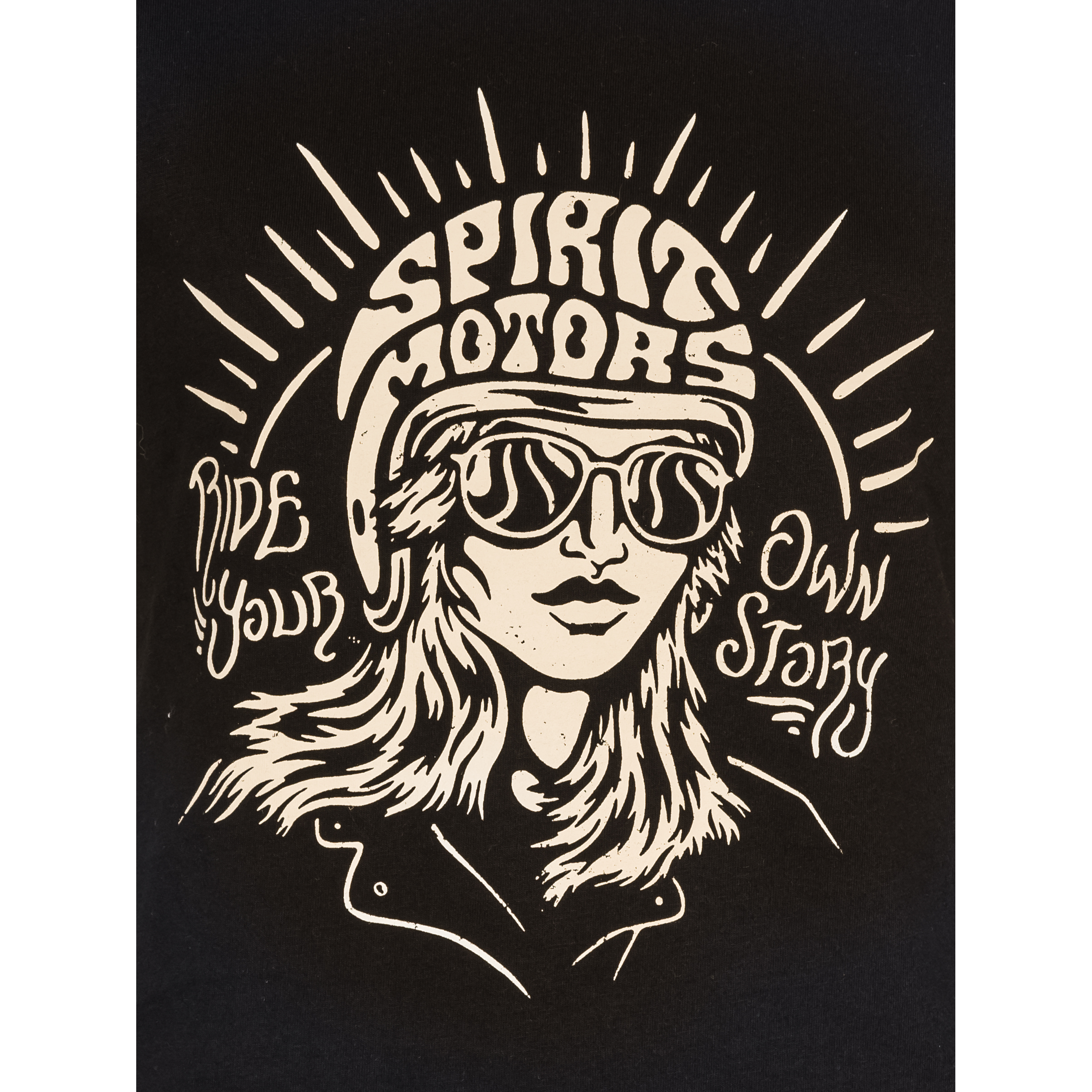 Spirit Motors-Joyful Jodie Damen T-Shirt schwarz S-8020521999001108