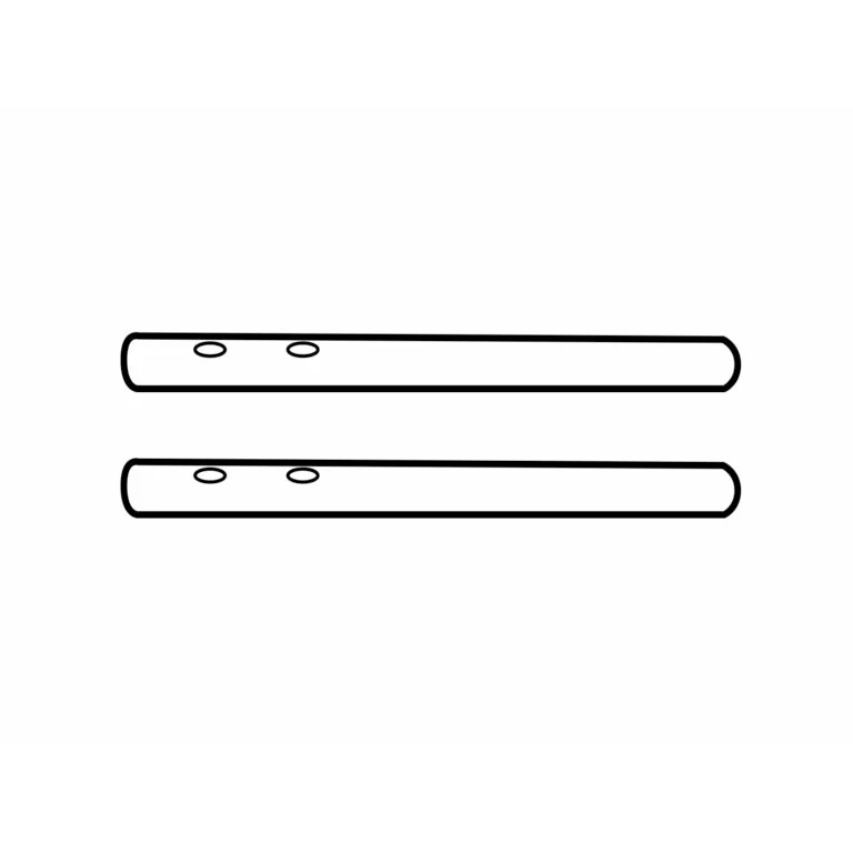 Shad Spare part 201775R hinge axle pair Ø3x58'5