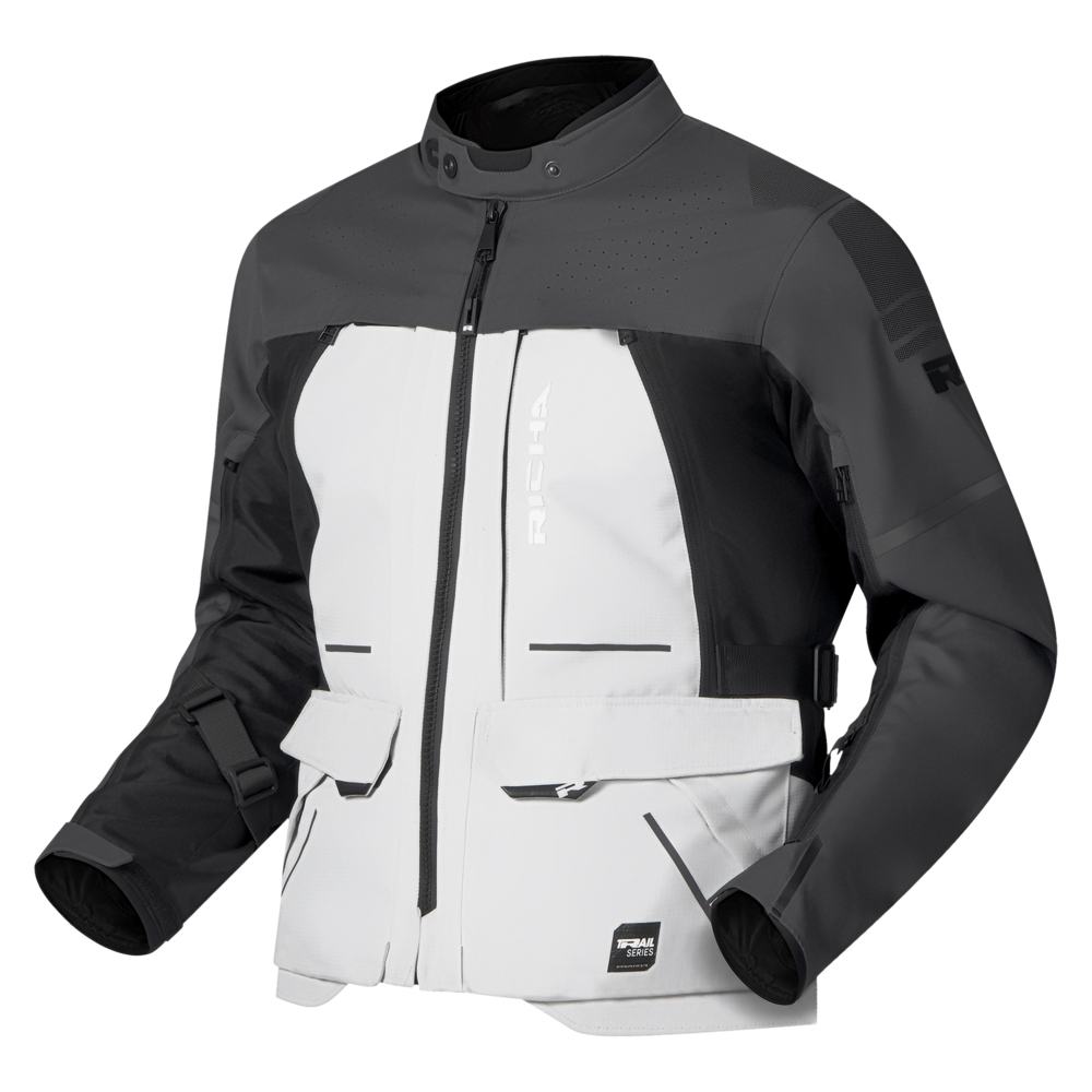 Richa-Infinity 3 Adventurejacke grau XXL-0001892999007012