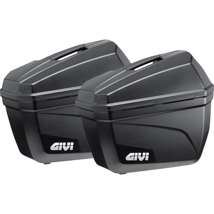 Givi-Monokey® Seitenkofferpaar E22N 44 Liter matt schwarz unlacki-5695921189000570