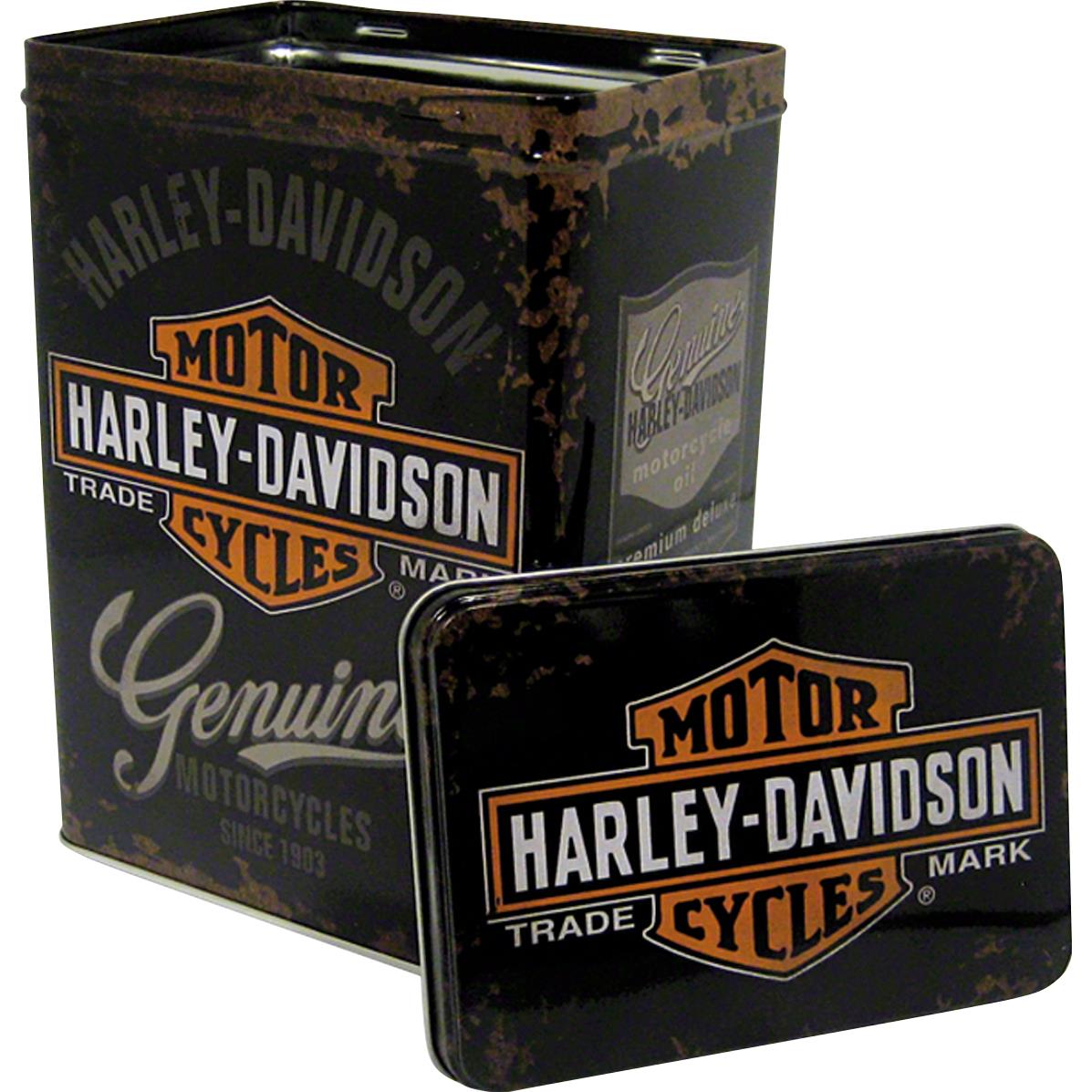 Nostalgic-Art-Vorratsdose L "Harley-Davidson Genuine Logo"-5696771207000020