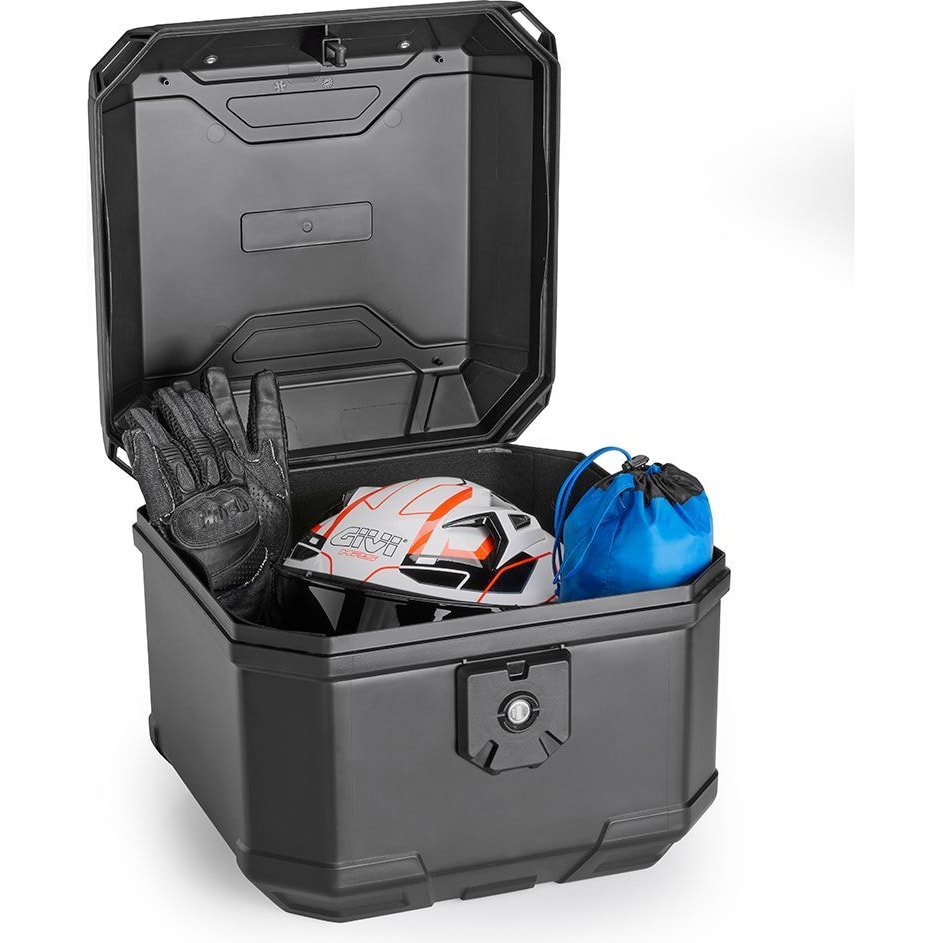 Givi-Monolock® Topcase B38N Bernina 38 Liter schwarz/silber-0003189204000000