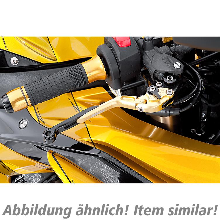 Mizu Kupplungshebel einstellbar/klappbar GP Alu BML5 gold - Motorradteile & Ersatzteile - Lenker, Griffe & Hebel