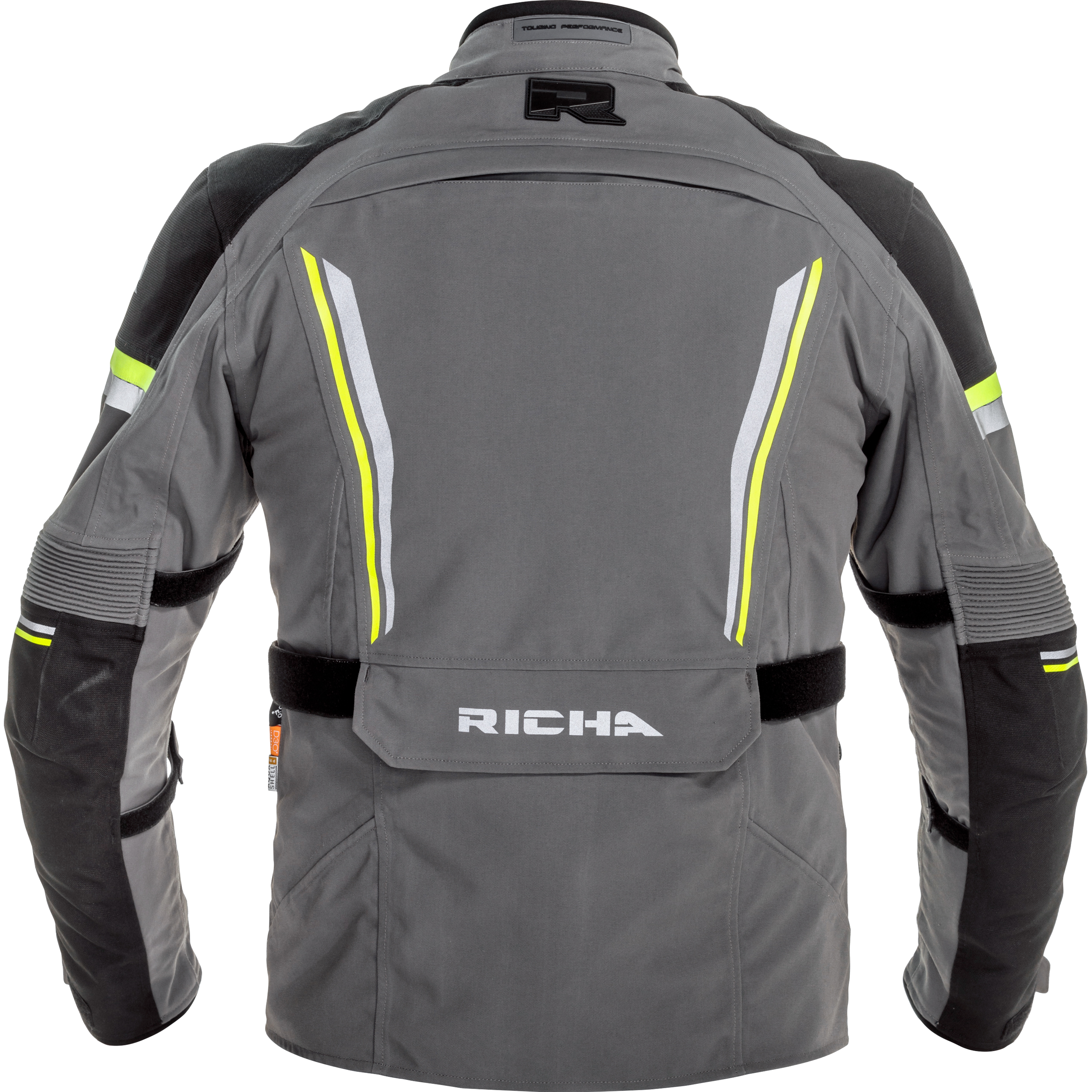Richa-Infinity 2 Pro Textiljacke grau/fluo gelb XXL-2014961999007012
