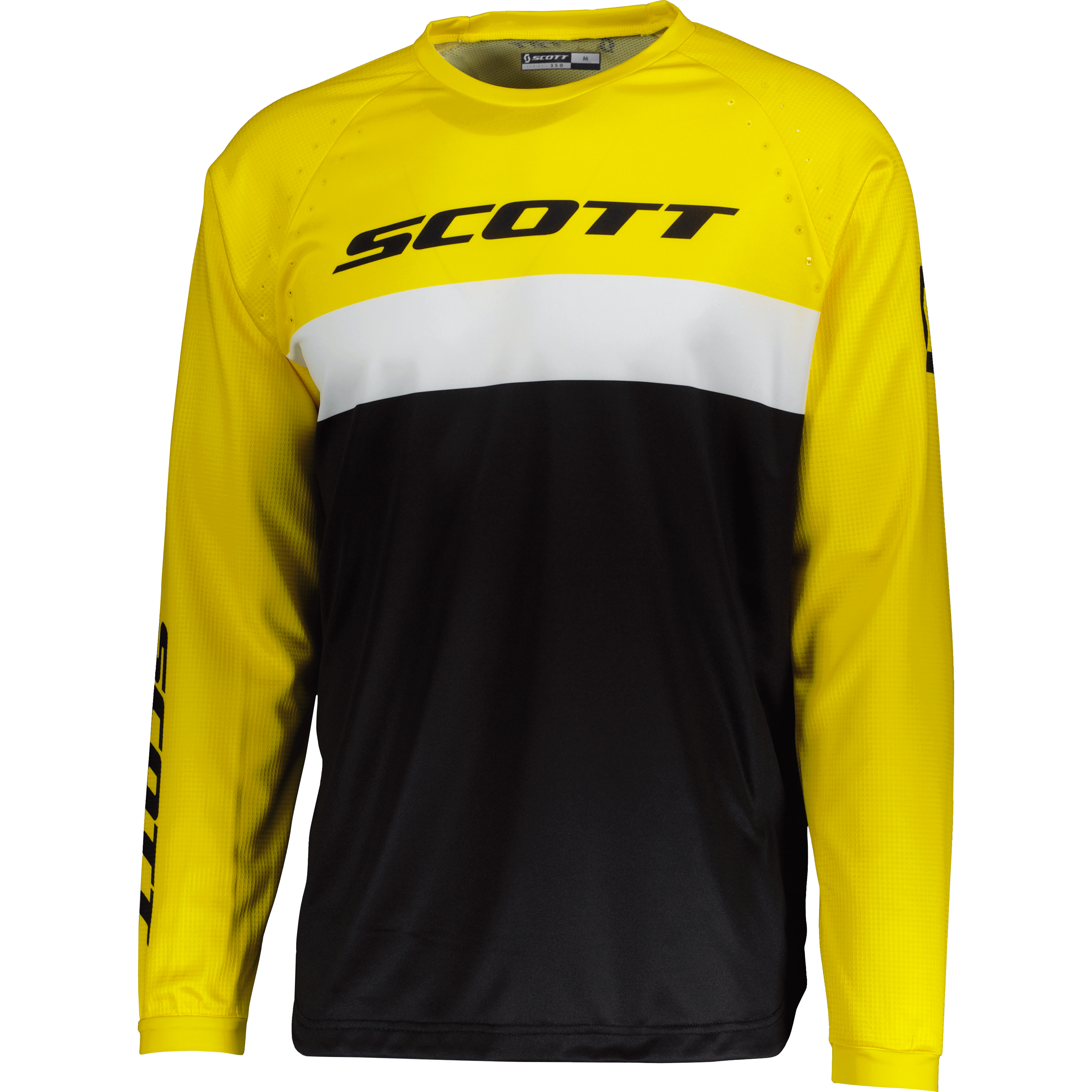 Scott 350 Swap Evo Jersey schwarz/gelb S - Motorradbekleidung - Motorradjacken