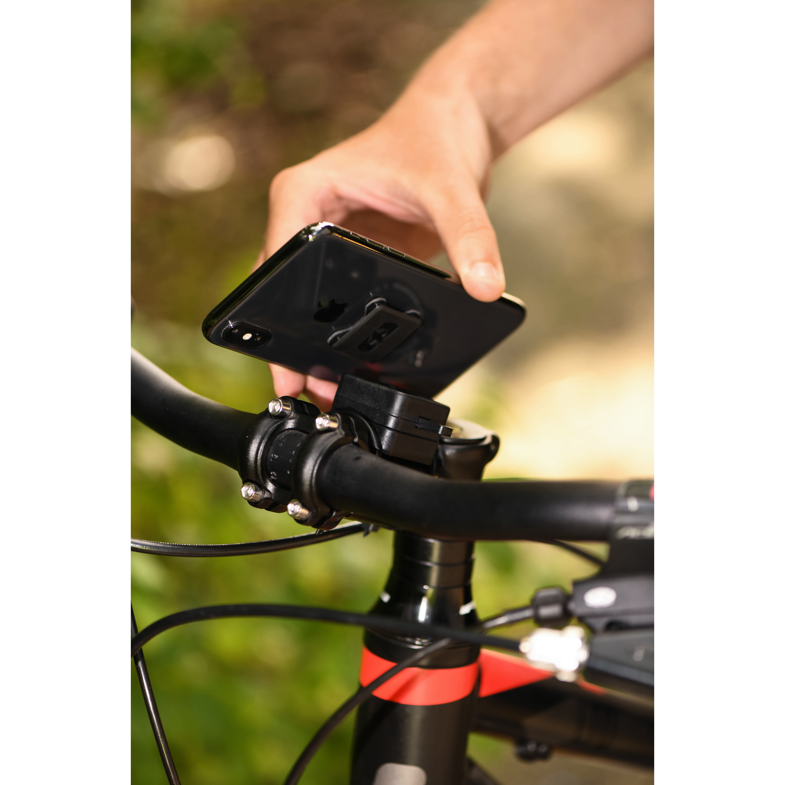 Oxford-CliqR OX841 Smartphone-Lenkerhalter mit Strebe 25,4-34mm-5736051181010220