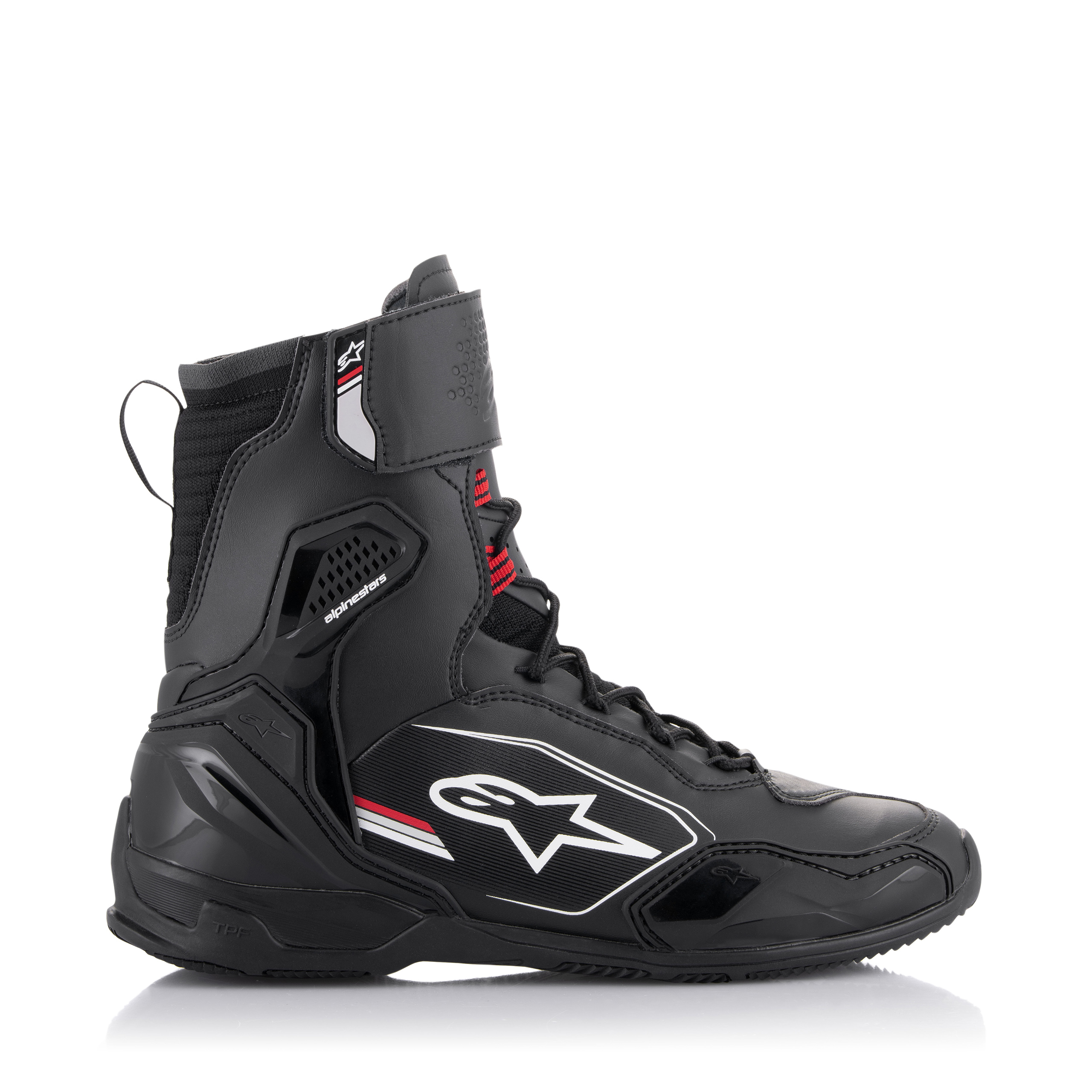 Alpinestars-Superfaster Sportschuh  schwarz/grau/rot 43-0000244999041743