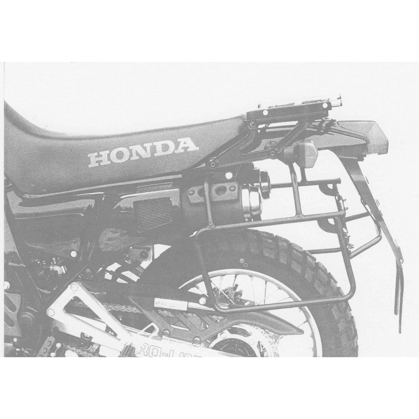 Hepco & Becker Seitenkofferträger schwarz für NX 650 Dominator 1988-1991 - Motorradzubehör - Motorradgepäck