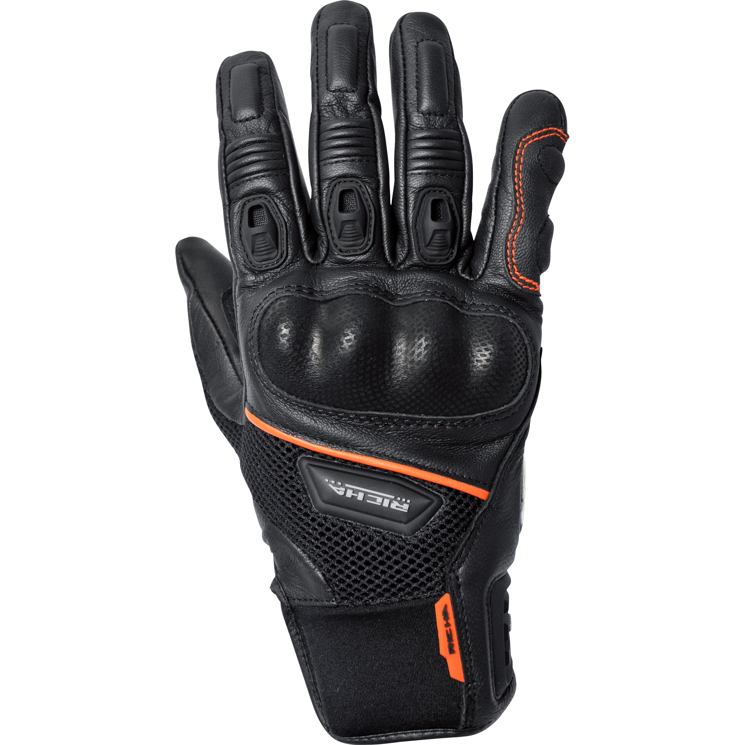 Richa-Blast Handschuh schwarz/neon-orange XXL-3108131007009012