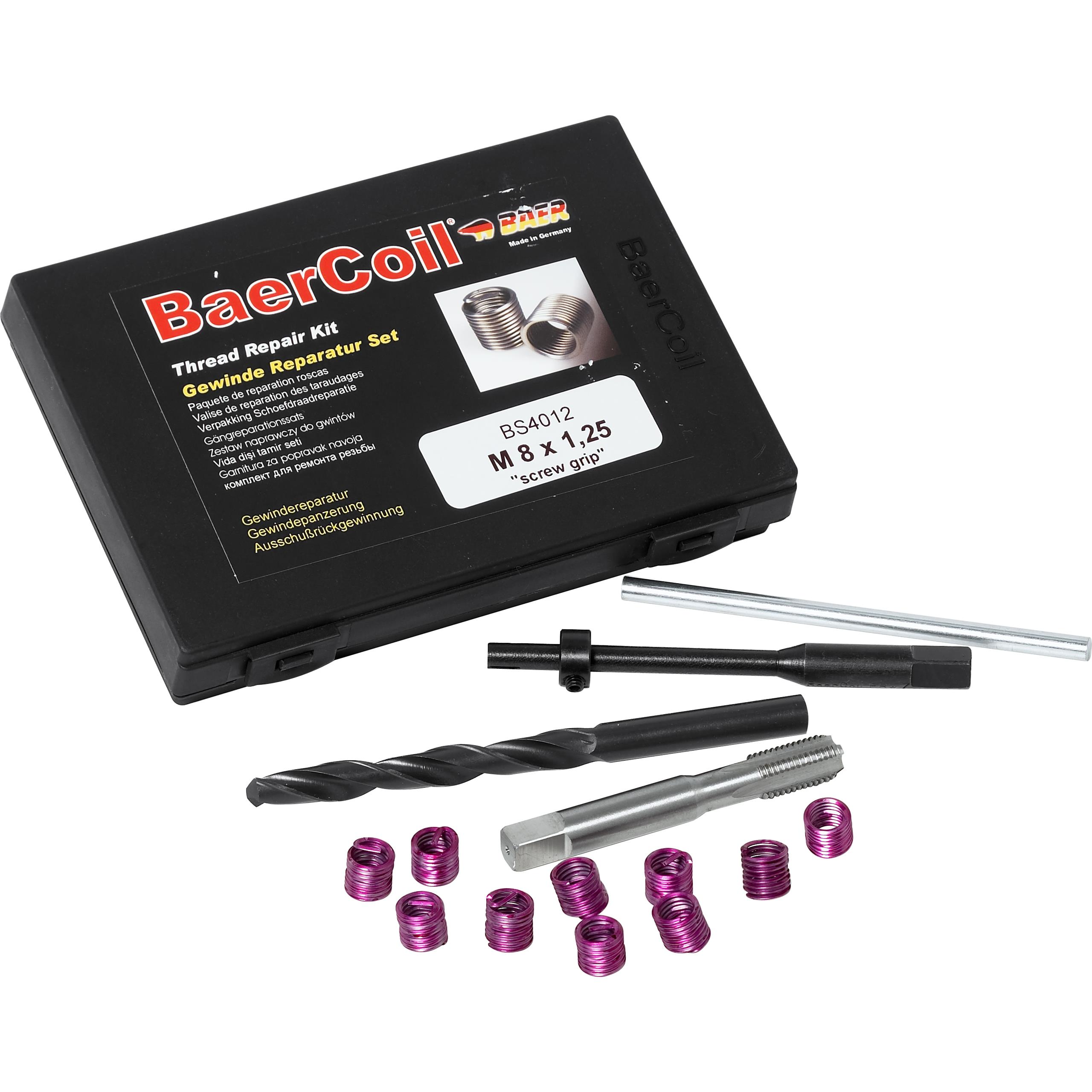 BaerCoil Gewindereparatur-Satz screw grip M8x1.25 - Motorradzubehör - Werkzeuge