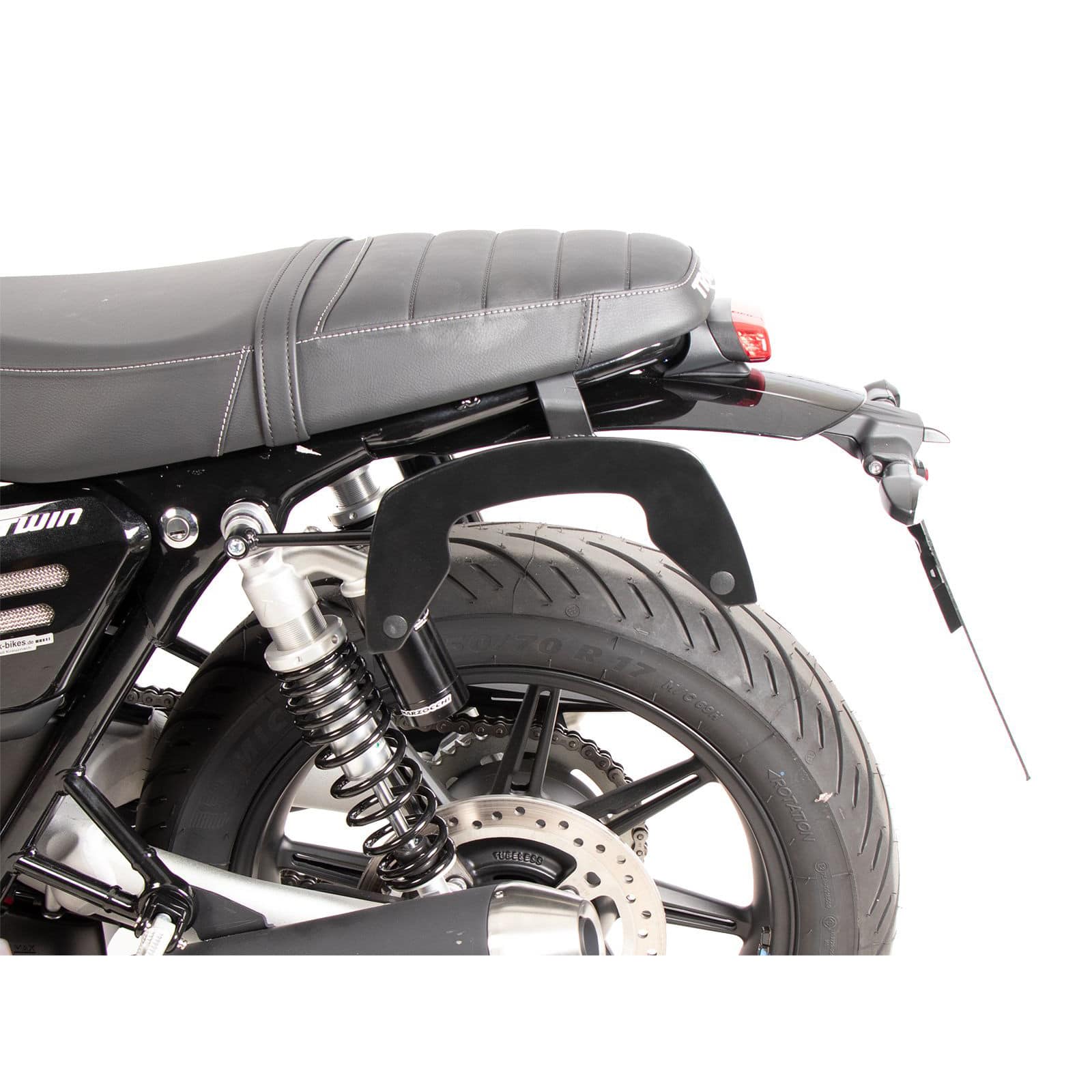 Hepco & Becker Seitentaschenhalter C-Bow schwarz für Speed Twin 900 2025- - Motorradzubehör - Motorradgepäck