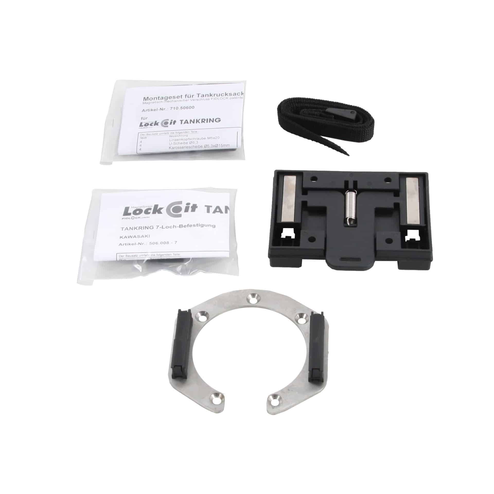 Hepco & Becker Lock-it Tankring Basic für Kawasaki GTR 1000 - Motorradzubehör - Motorradgepäck