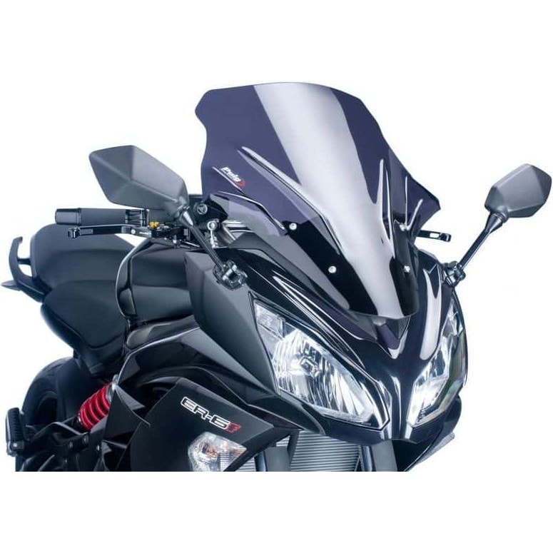 Puig Tourenscheibe stark getönt für Kawasaki ER-6 f 2012-2016 - Motorradteile & Ersatzteile - Verkleidungen & Abdeckungen