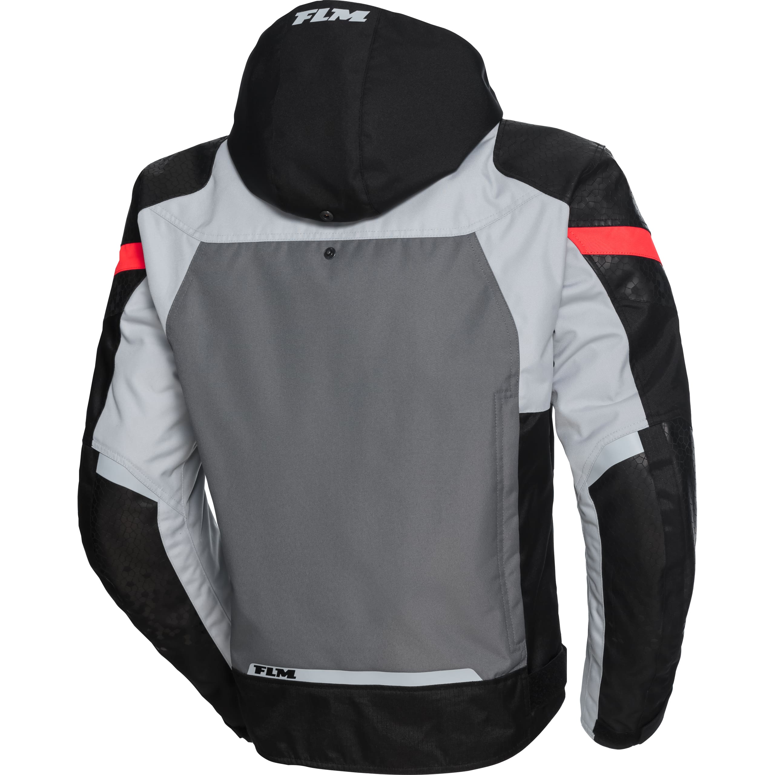 FLM-Fuel WP Textiljacke grau/rot 3XL-2019291999002013