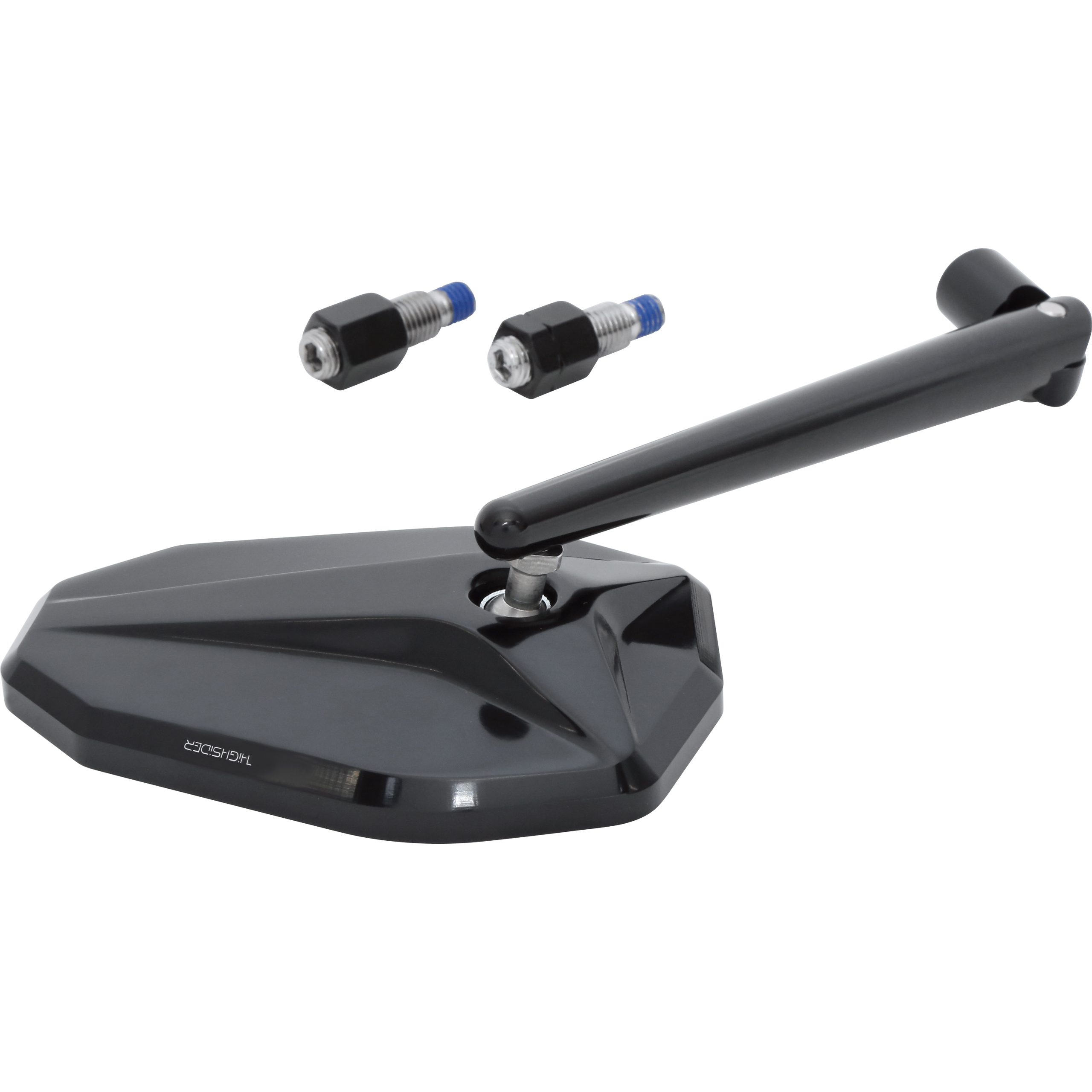 Highsider-Lenkerspiegel M10x1,25R+L Victory Alu schwarz-5705901113004620