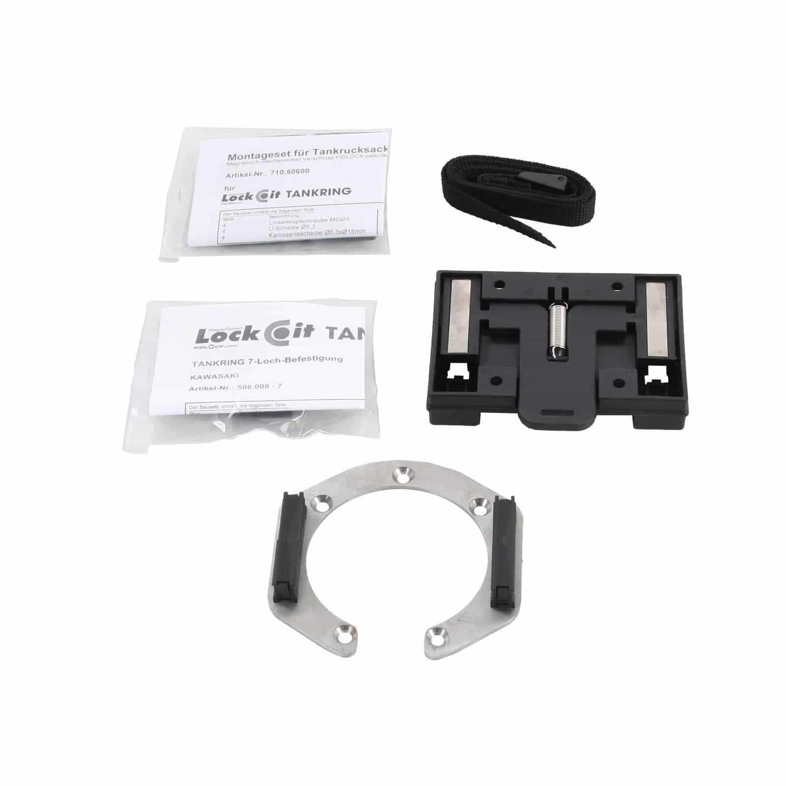 Hepco & Becker Lock-it Tankring Basic für Kawasaki ZX-9 R 1994-1997 - Motorradzubehör - Motorradgepäck