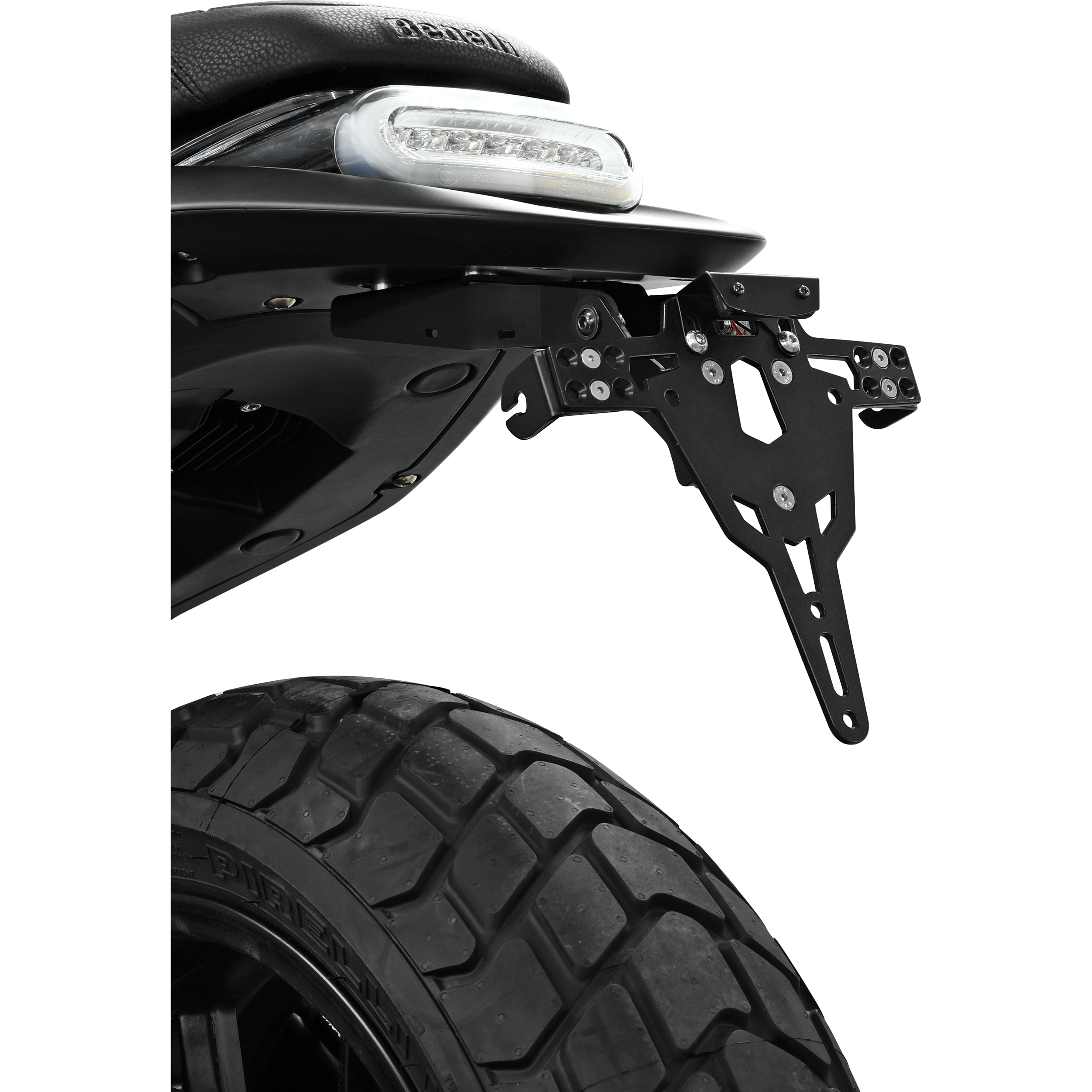 Zieger Kennzeichenhalter Pro für Benelli Leoncino 800 - Motorradteile & Ersatzteile - Anbauteile