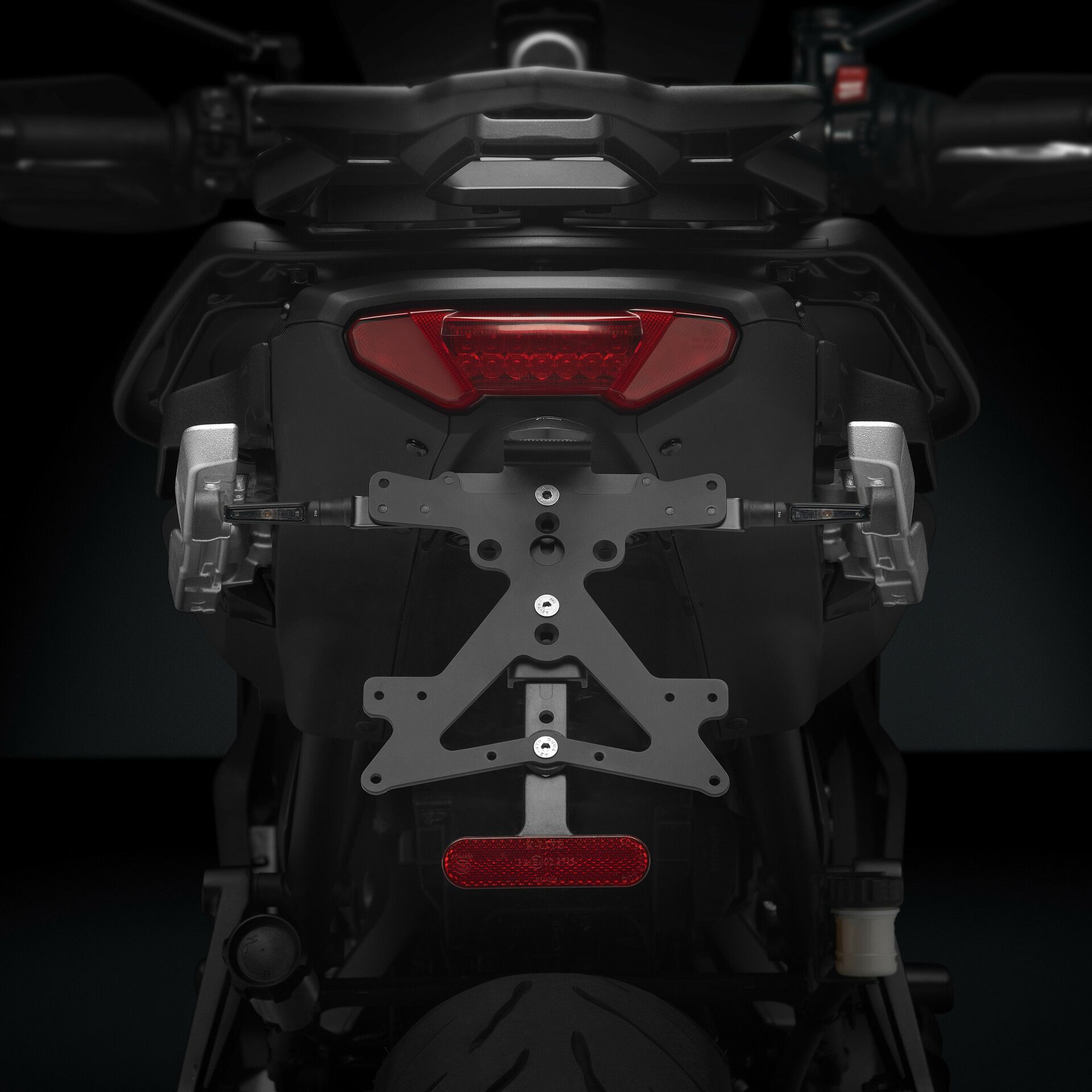 Rizoma-Kennzeichenhalter Fox PT234B für Yamaha Tracer 9 /GT/* 2021--5669701344001003