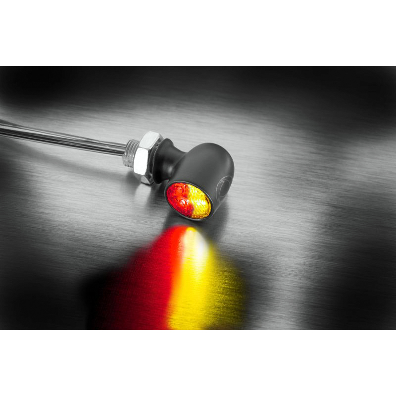 Kellermann LED Rücklicht/Blinker M5 Spot® DF schwarz, klarglas - Motorradteile & Ersatzteile - Beleuchtung
