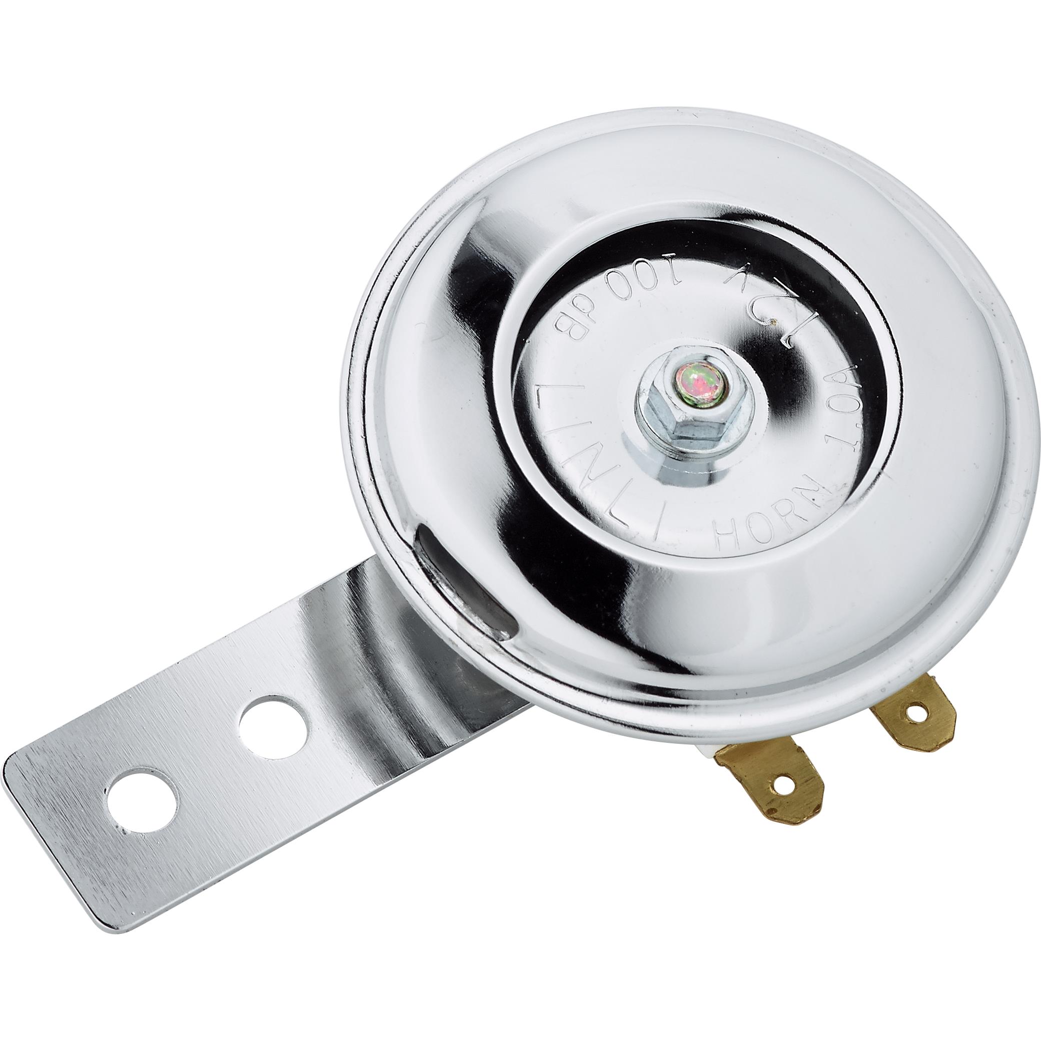 Hashiru Hupe klein (12 Volt) chrom - Motorradteile & Ersatzteile - Elektrik