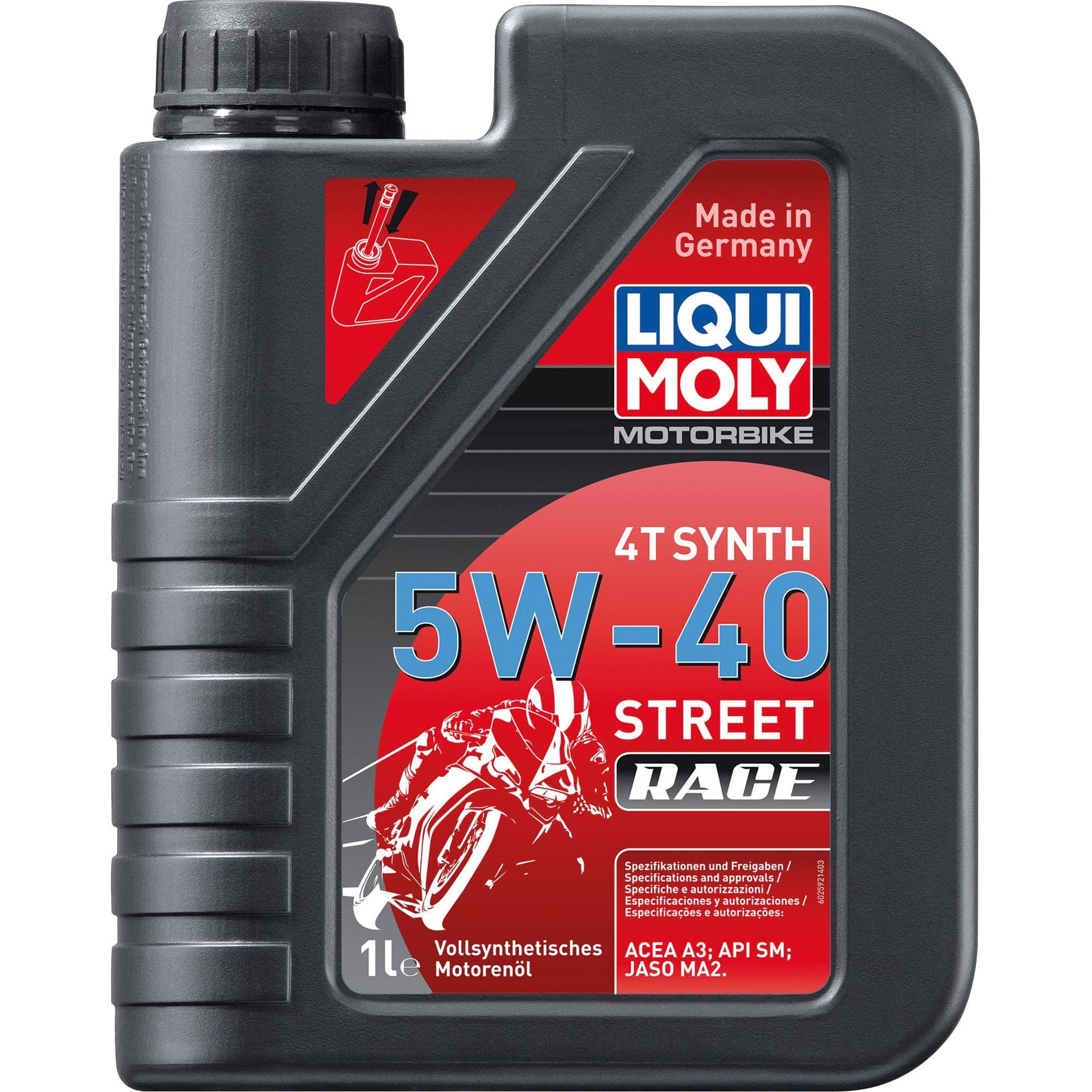 Liqui Moly-Motorbike 4T 5W-40 Street Race Vollsynthetisch-5702371246000100