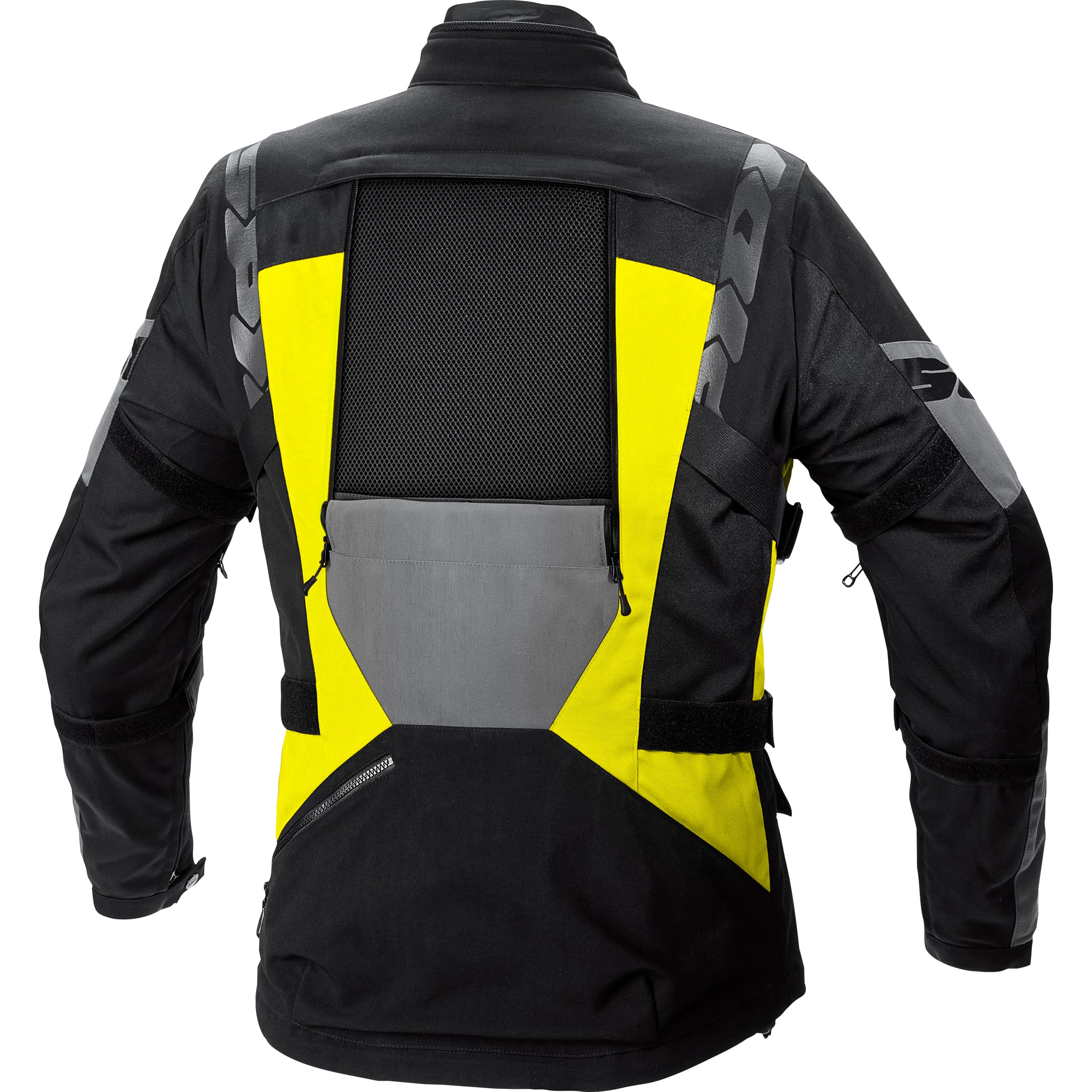 SPIDI-4 Season Evo H2Out Textiljacke schwarz/gelb XL-2016361999009011