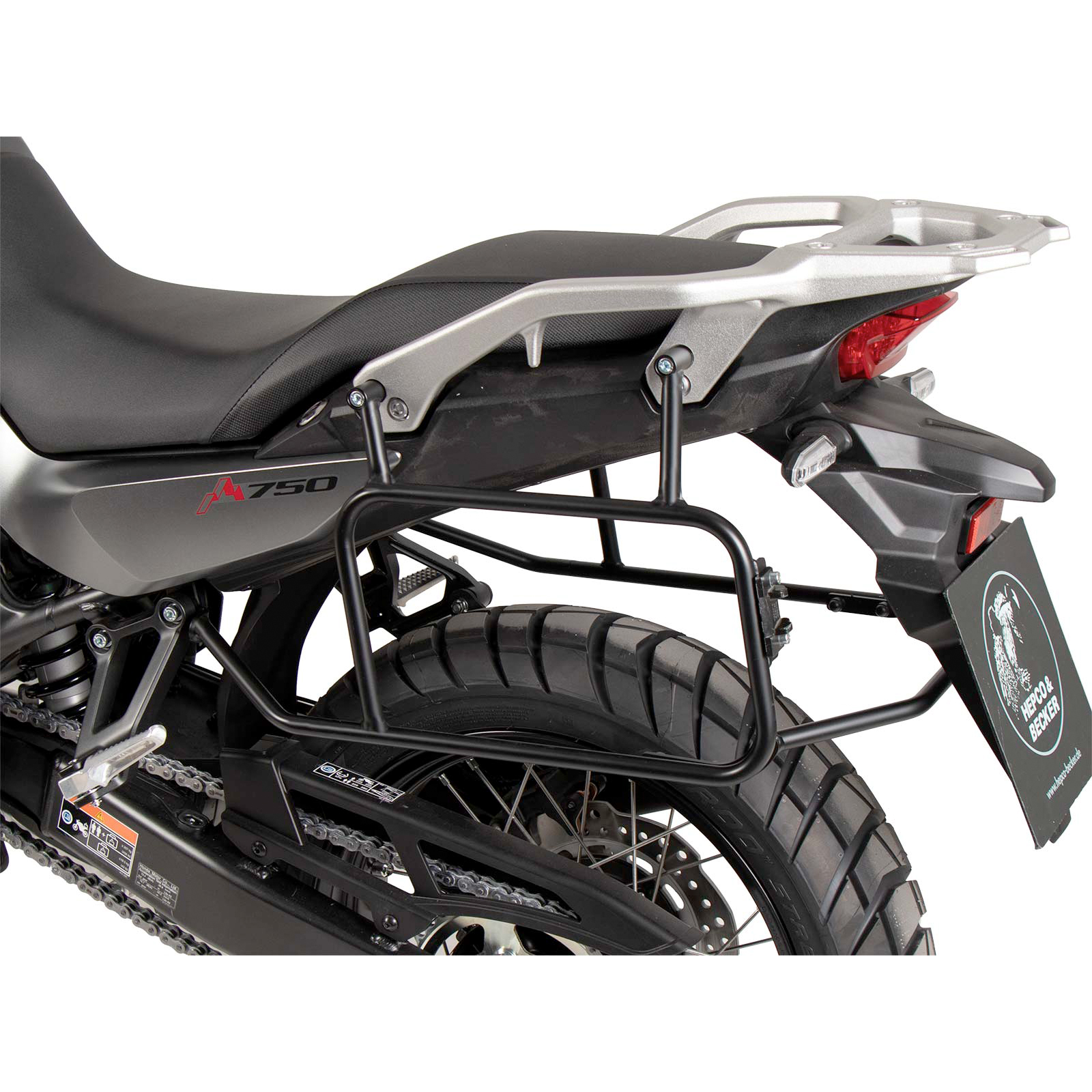 Hepco & Becker Seitenkofferträger schwarz für Honda XL 750 Transalp 2025- - Motorradzubehör - Motorradgepäck