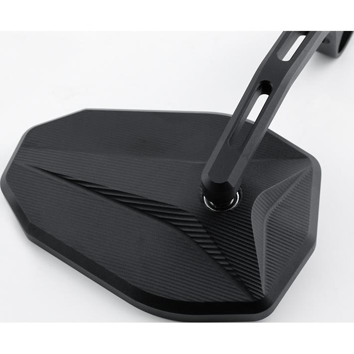 Highsider-Lenkerendenspiegel für 22/25,4mm Victory-X Alu schwarz-5732471112004790