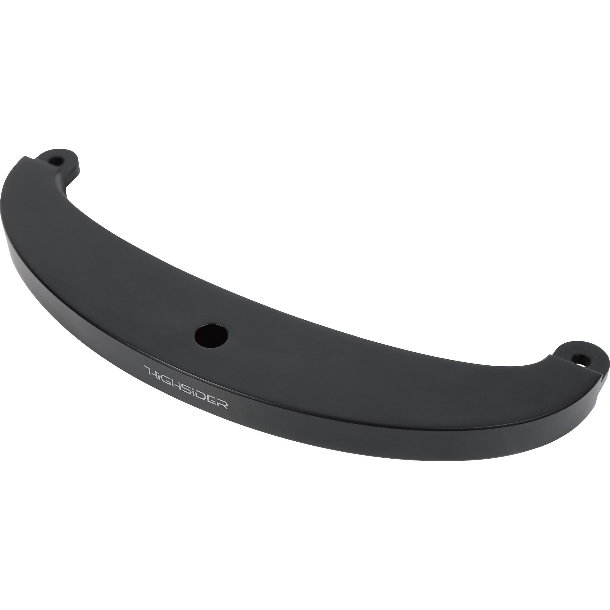 Highsider BOTTOM Lampenhalter Alu ohne Schellen Typ1 schwarz - Motorradteile & Ersatzteile - Beleuchtung