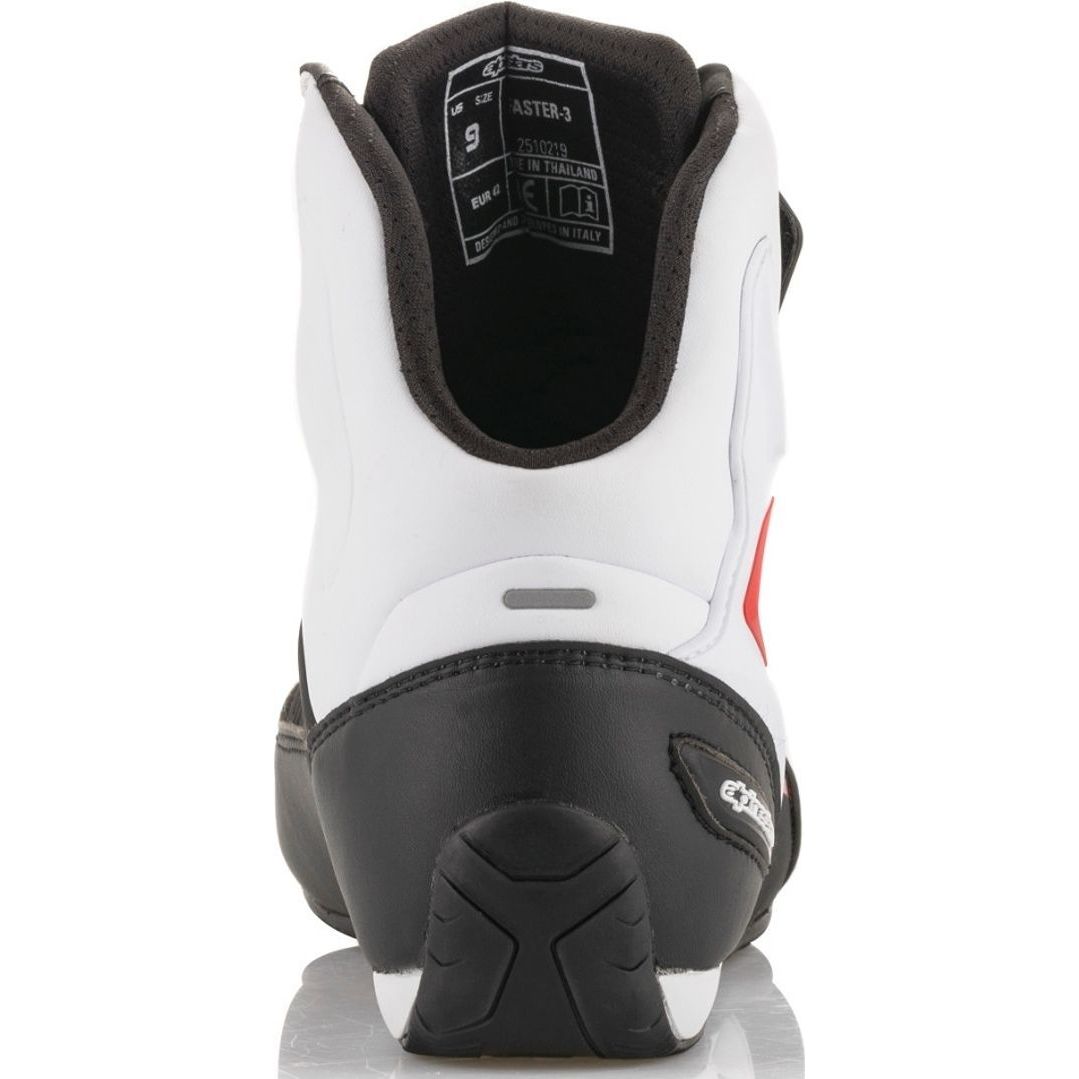 Alpinestars-Faster 3 Schuh schwarz/weiß/rot-3005511999106