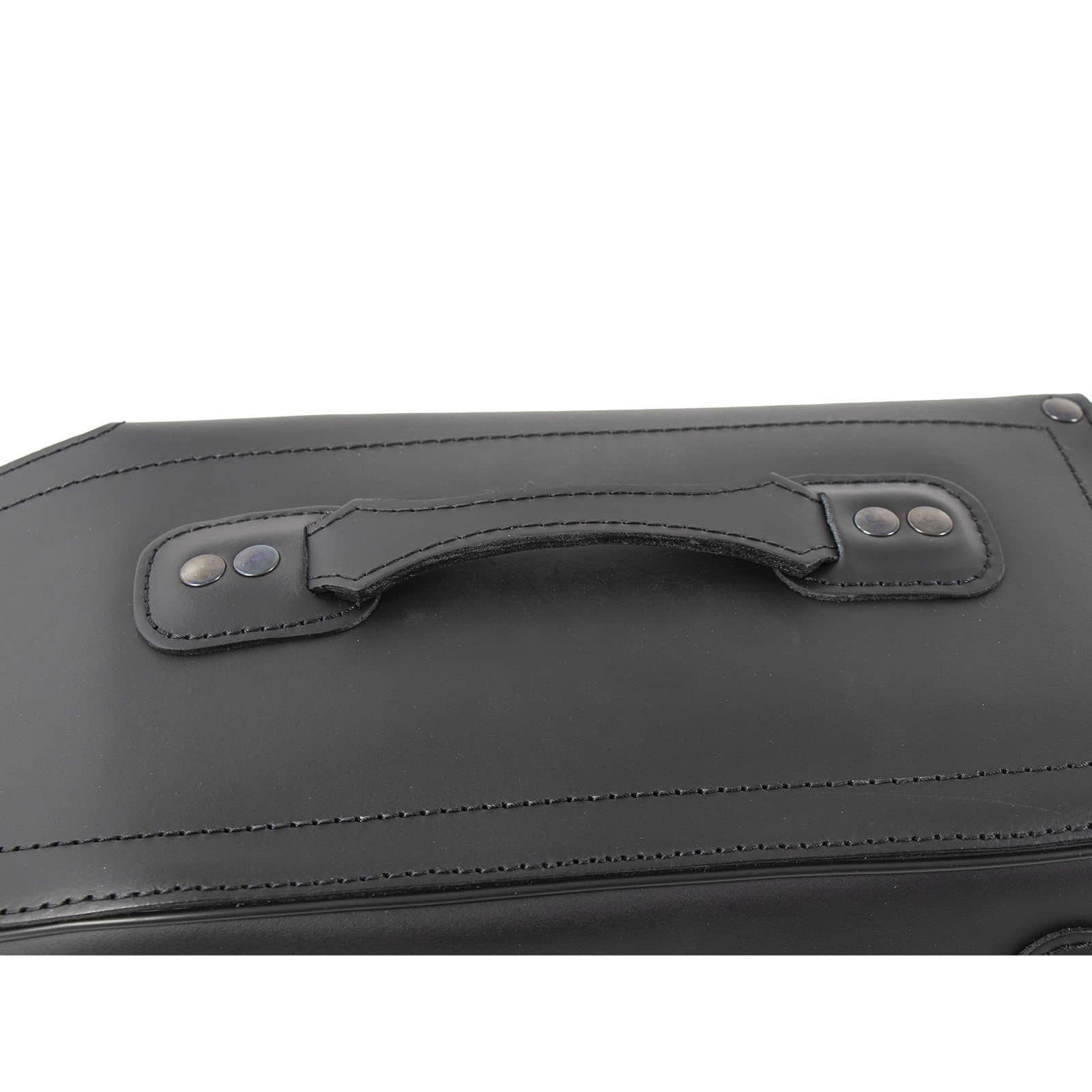Hepco & Becker-Ledersatteltasche Buffalo für C-Bow schwarz rechts 21 Liter-5580881197010007