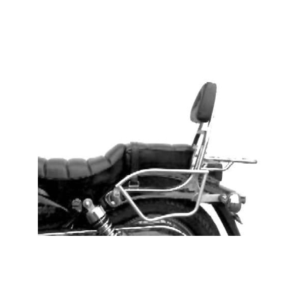 Hepco & Becker Packtaschenhalter chrom für Suzuki LS 650 Savage - Motorradzubehör - Motorradgepäck