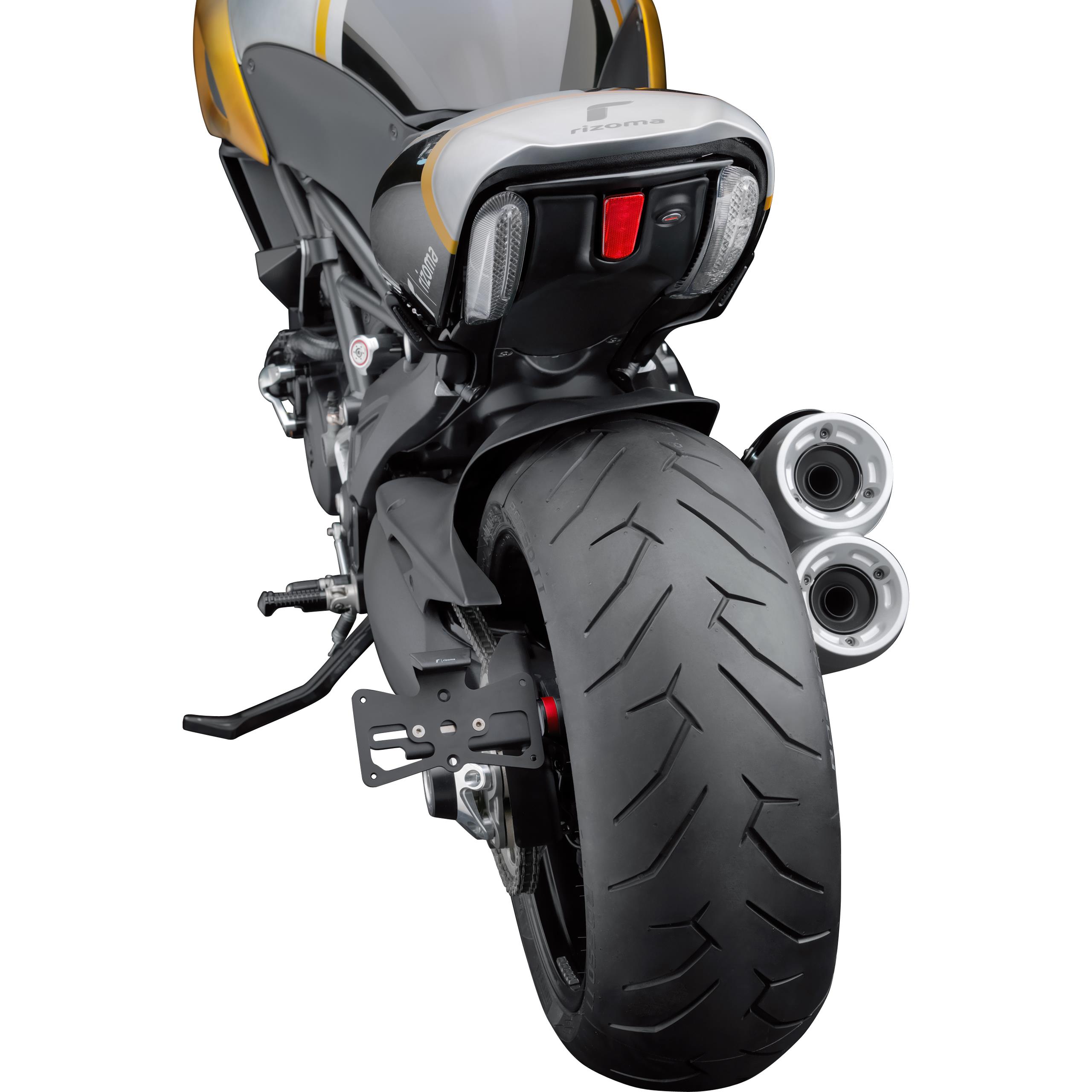 Rizoma Kennzeichenhalter Outside PT510B für Ducati Diavel 1200