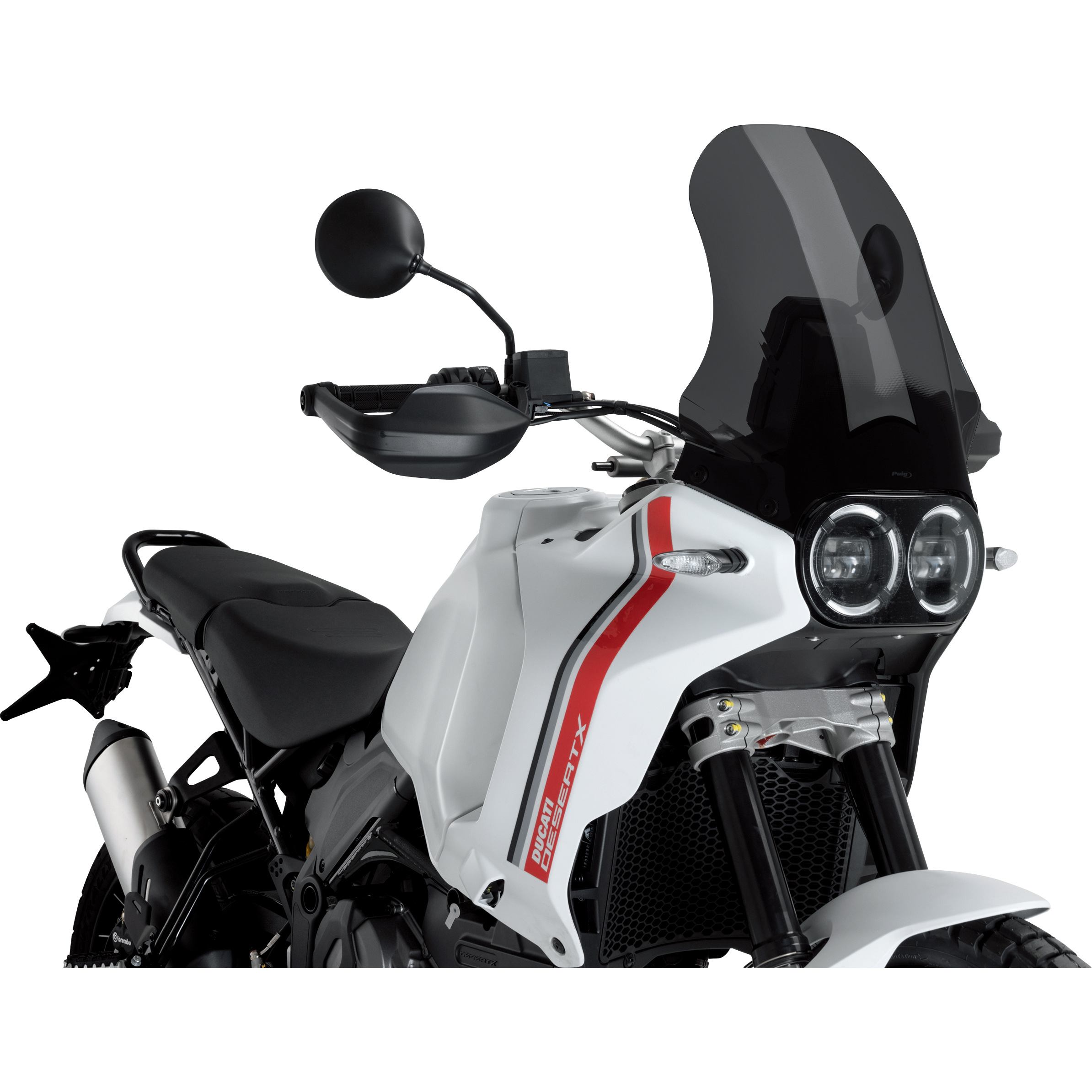 Puig Tourenscheibe stark getönt für Ducati DesertX - Motorradteile & Ersatzteile - Verkleidungen & Abdeckungen