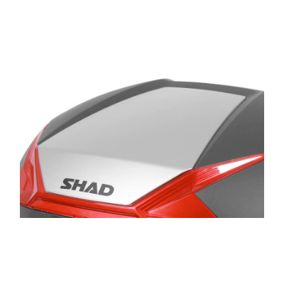 Shad Deckelcover für SH47 Topcase D1B47E15 new titanium - Motorradzubehör - Motorradgepäck