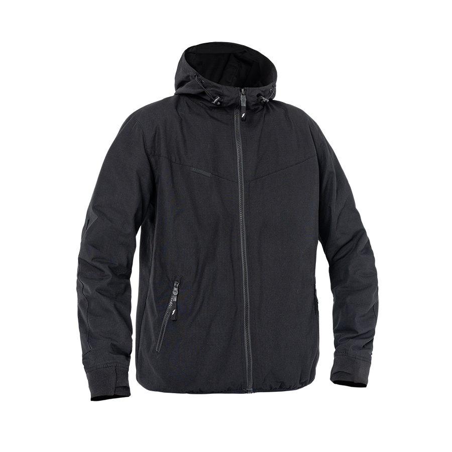 John Doe-Aramid Rip Stop Hoodie schwarz L-0001070005001010
