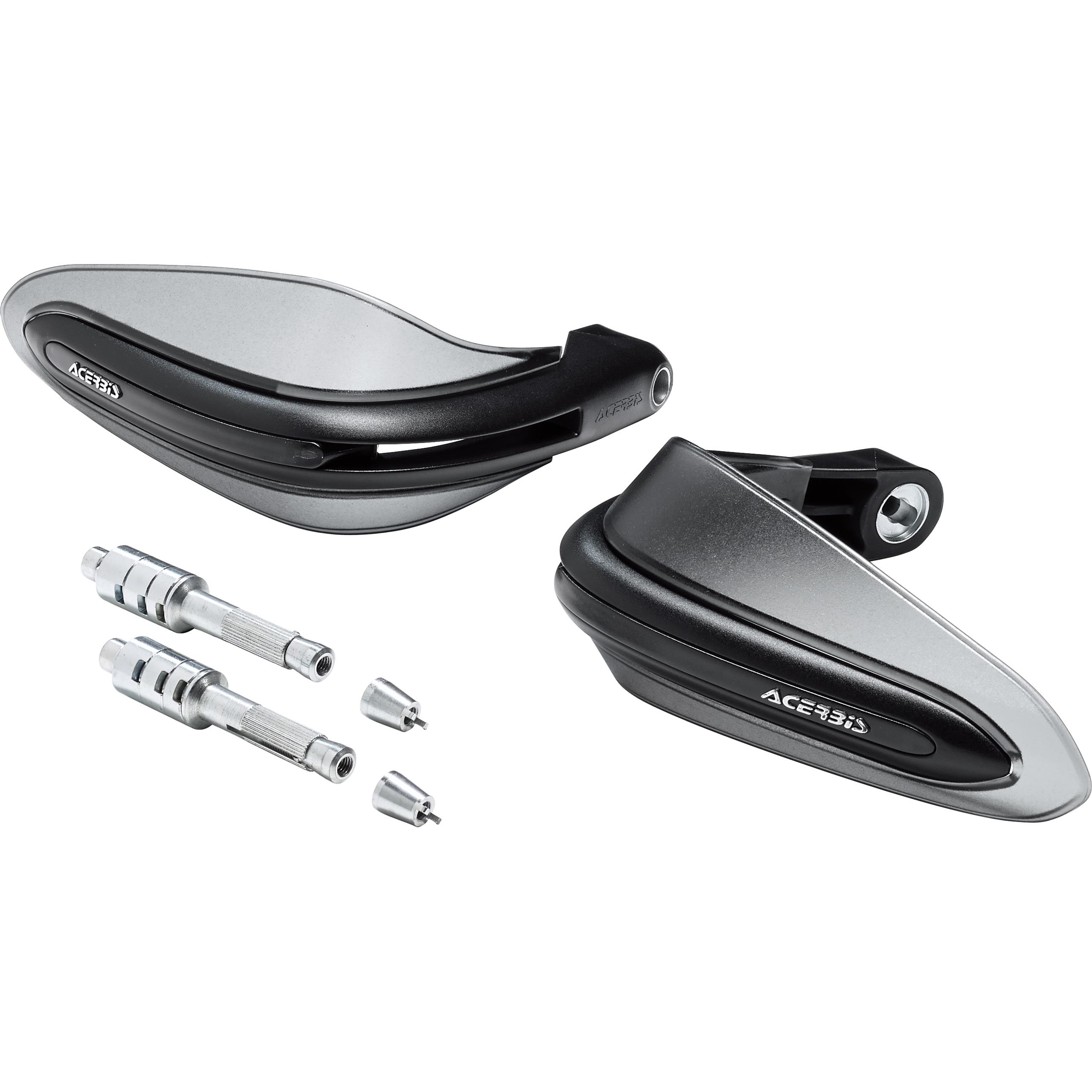 Acerbis Dual Road Handschützer 1-Punkt schwarz - Motorradbekleidung - Motorradhandschuhe