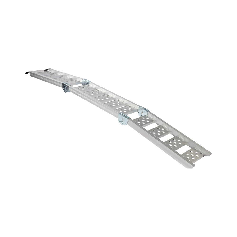 Hi-Q Tools rampa de aluminio plegable triple 225cm, hasta 340 kg