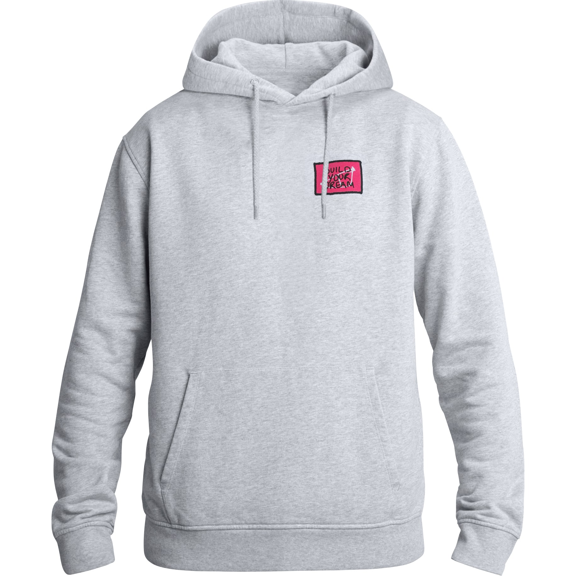 John Doe-Hoodie Byd I grau-8021381999007