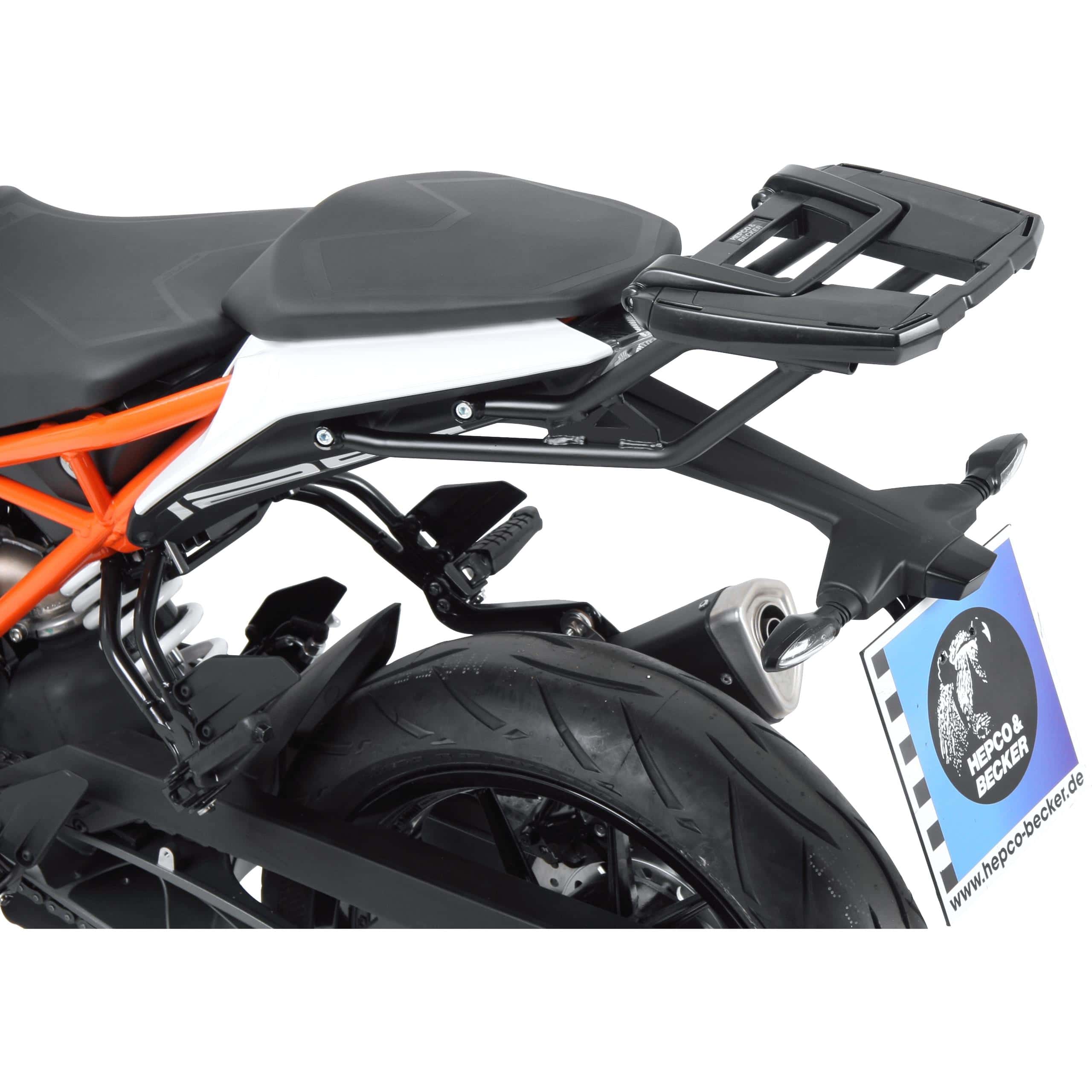 Hepco & Becker Easyrack Gepäckträger schwarz für KTM Duke 125 2017- - Motorradzubehör - Motorradgepäck