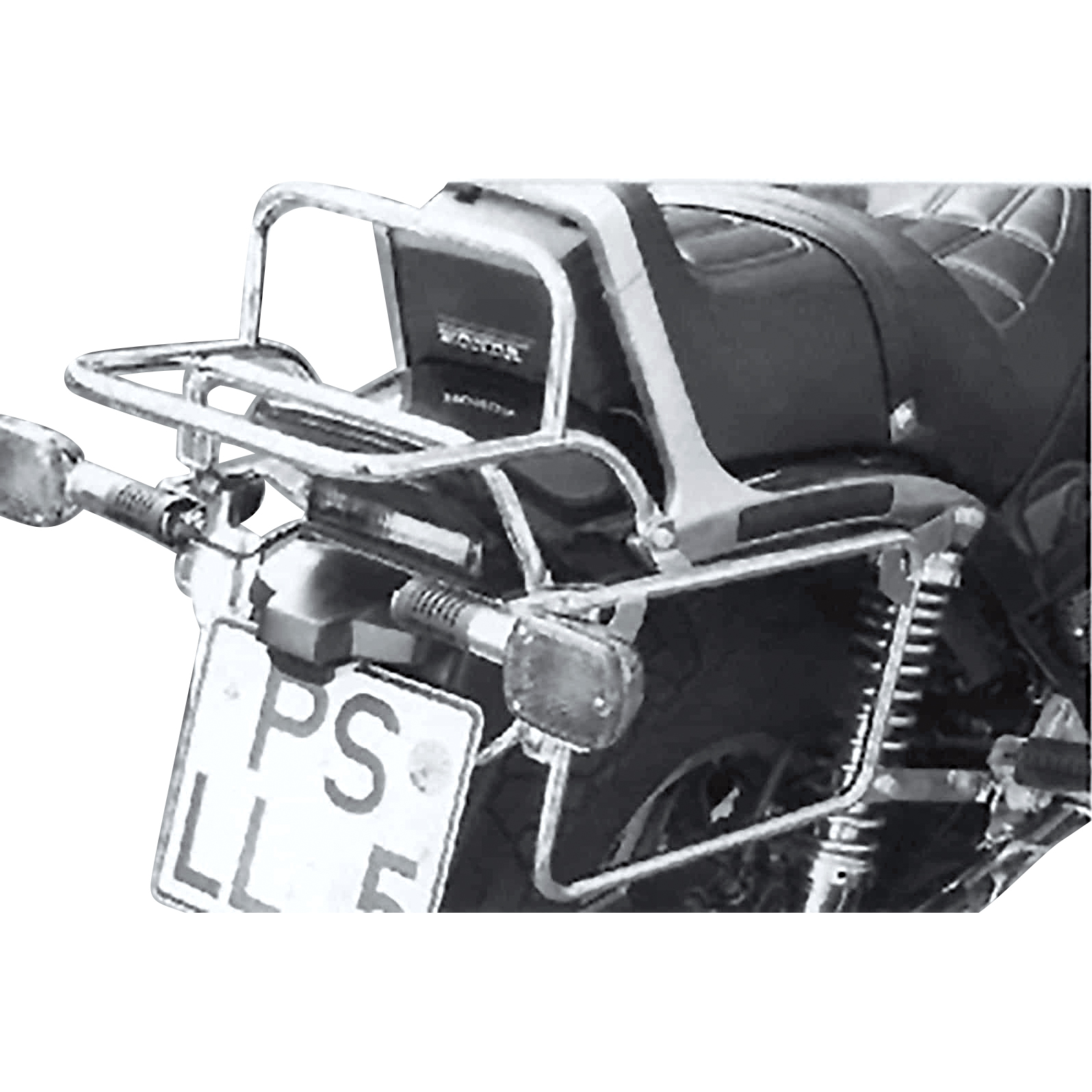 Hepco & Becker Komplett-Kofferträger chrom für Honda VF 1100 C - Motorradzubehör - Motorradgepäck
