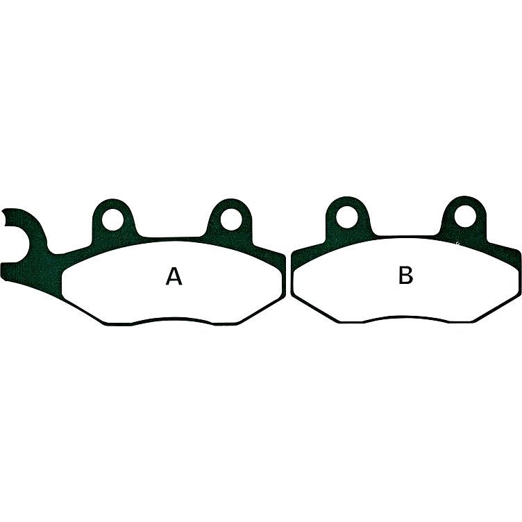 Hi-Q Bremsbeläge organisch FA135TT 96,7/77x42,7/42,2x7,4mm - Motorradteile & Ersatzteile - Bremsen