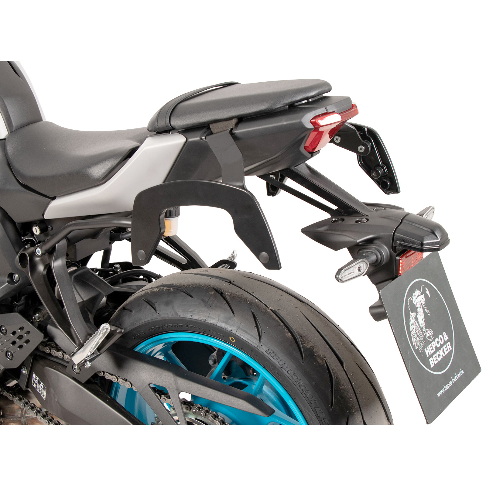 Hepco & Becker Seitentaschenhalter C-Bow schwarz für Yamaha MT-07 2025- - Motorradzubehör - Motorradgepäck