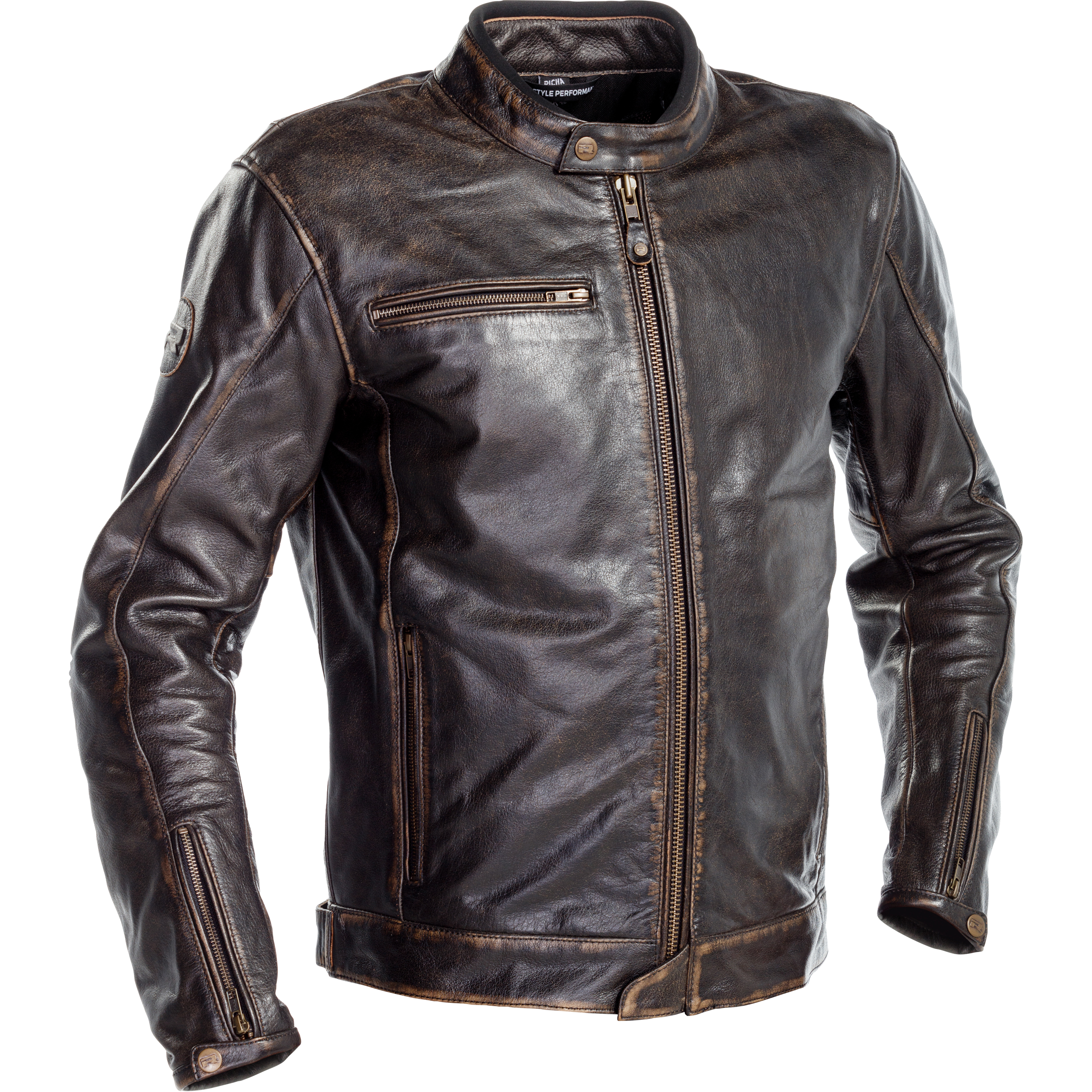 Richa-Normandie Lederjacke braun 56-1006361999006309