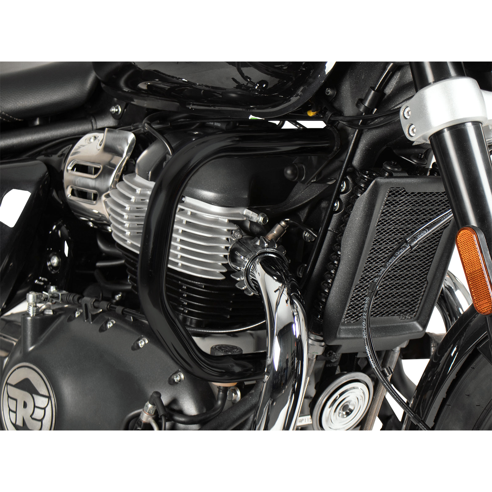 Hepco & Becker Sturzbügel schwarz für Royal Enfield Super Meteor 650 - Motorradteile & Ersatzteile - Anbauteile
