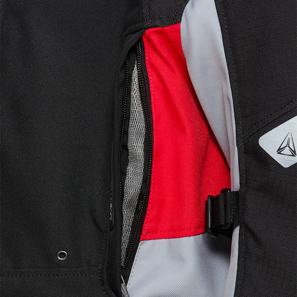 Pharao-Korab WP Textiljacke schwarz/grau/rot 3XL-0000855003041013